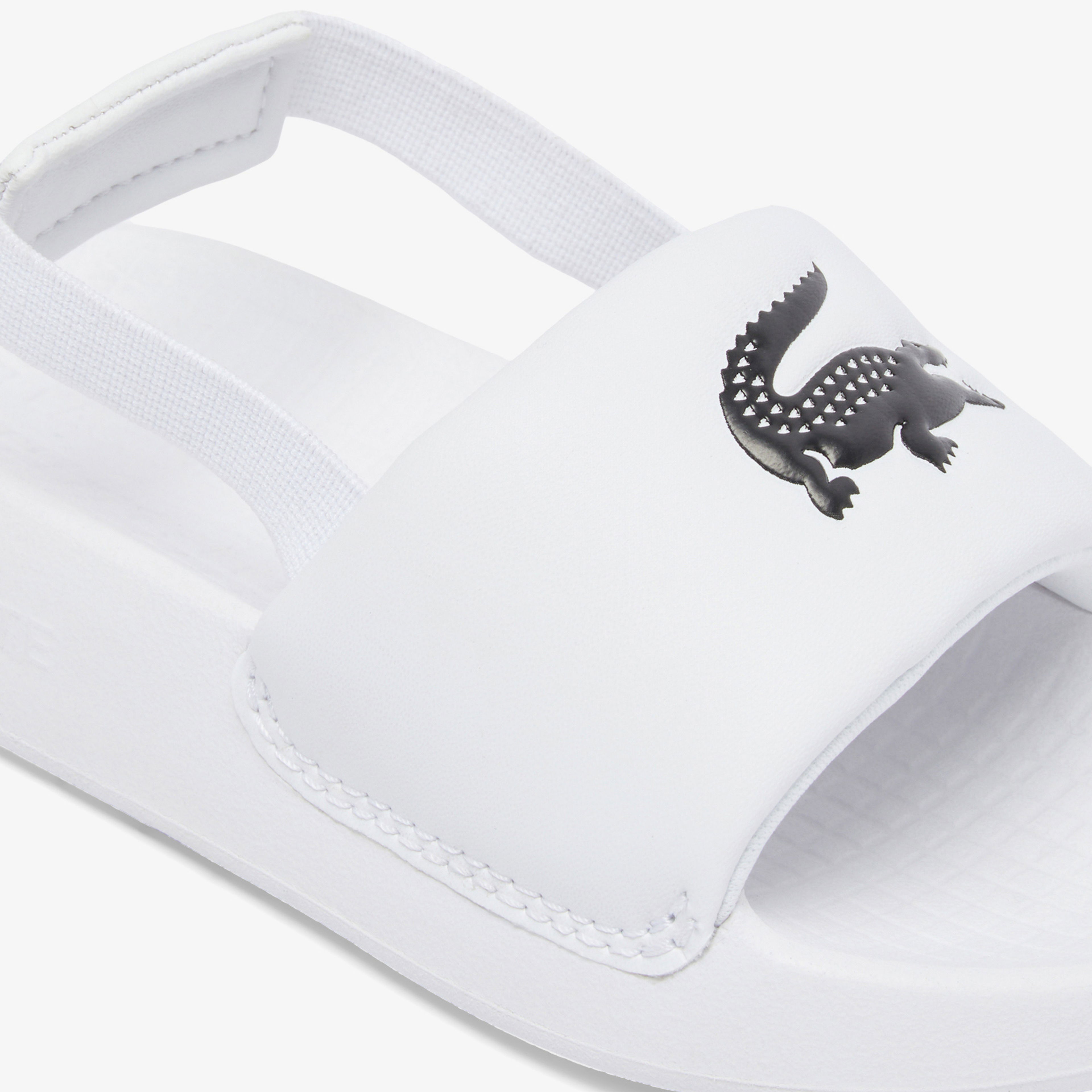 Lacoste Serve Slide 1.0 Çocuk Beyaz Sandalet
