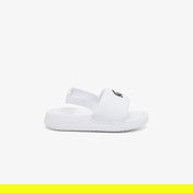 Lacoste Serve Slide 1.0 Çocuk Beyaz Sandalet