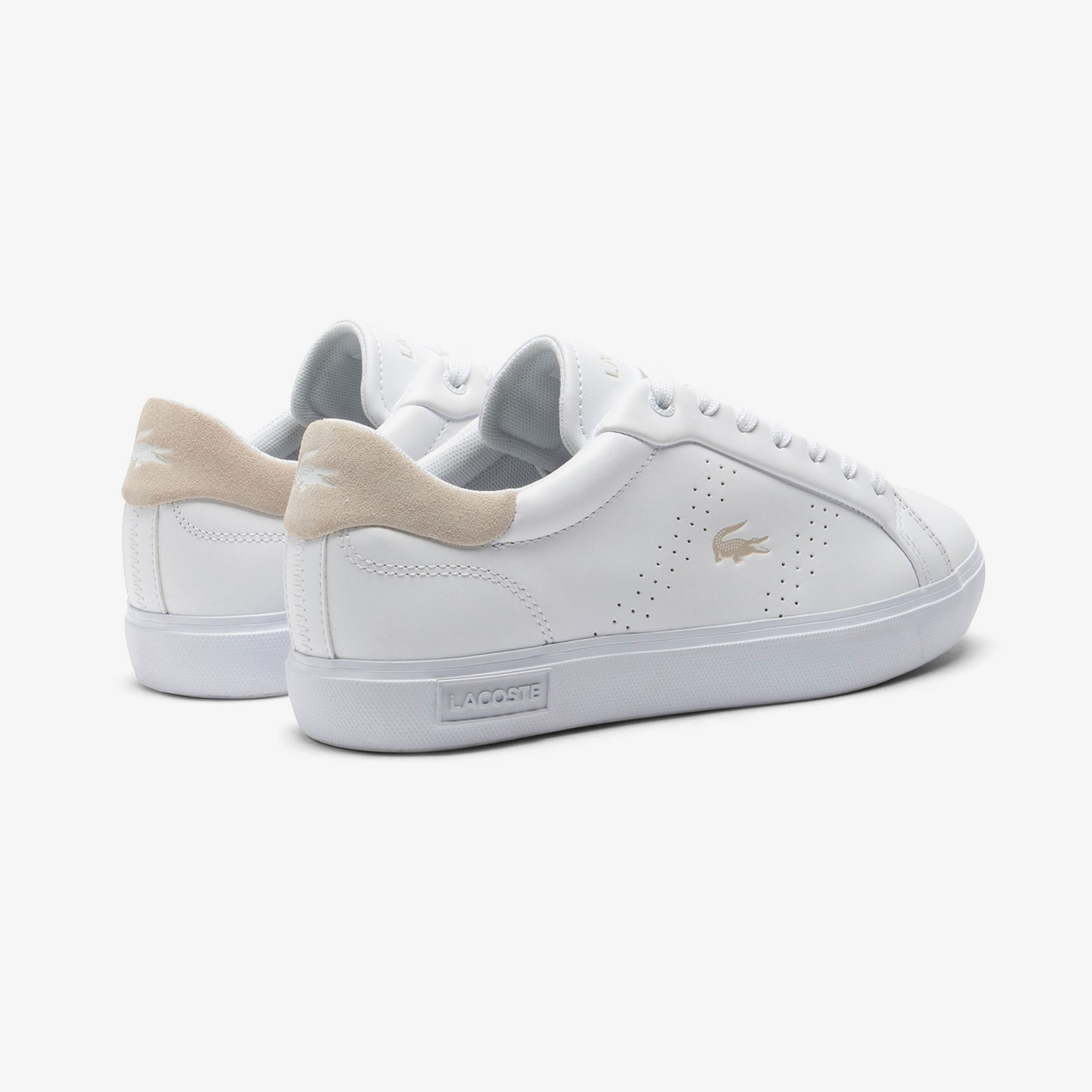 Lacoste Powercourt 2.0 Kadın Beyaz Sneaker
