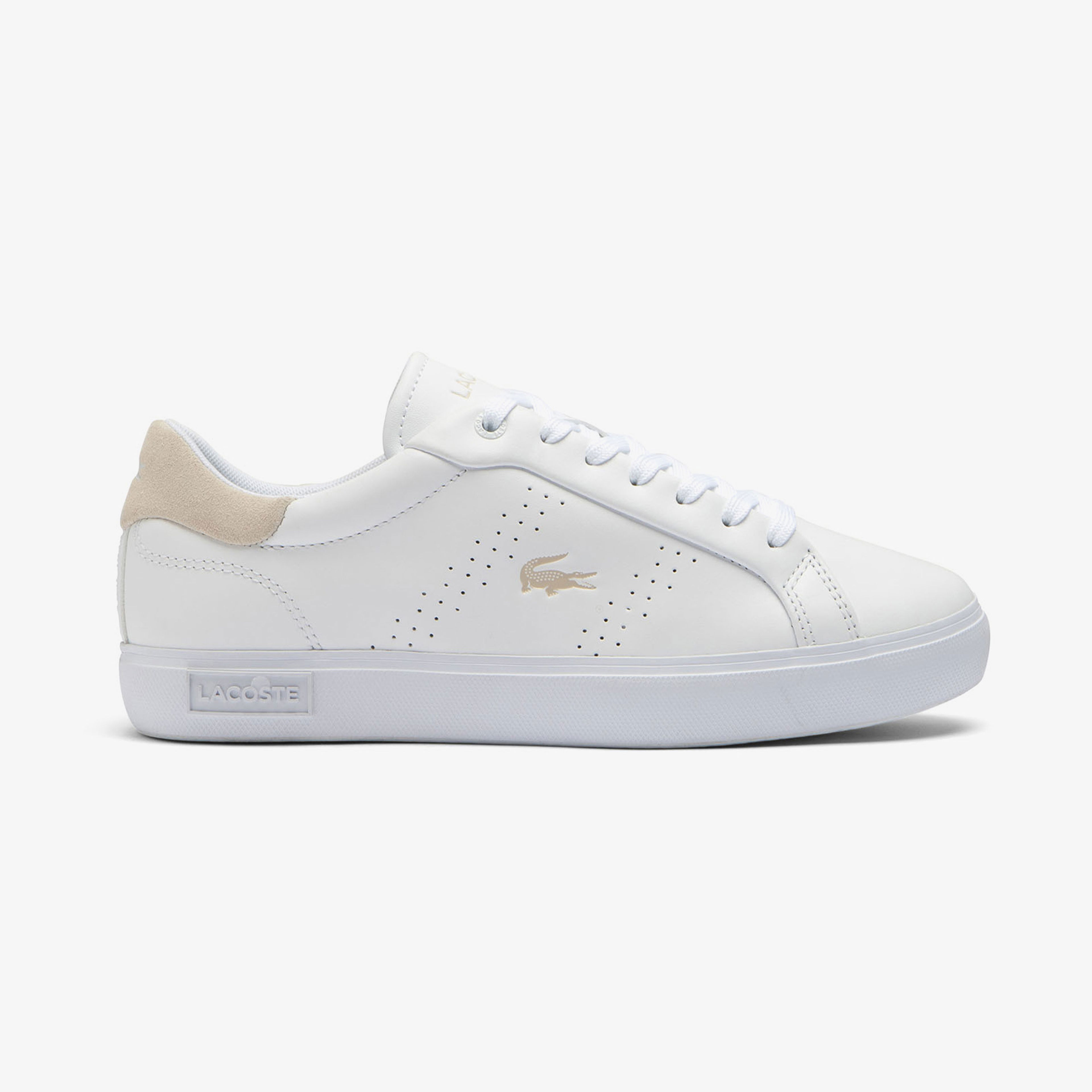 Lacoste Powercourt 2.0 Kadın Beyaz Sneaker