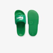 Lacoste Serve Slide 1.0 Çocuk Yeşil Terlik