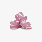 Crocs Classic Glitter Çocuk Pembe Sandalet