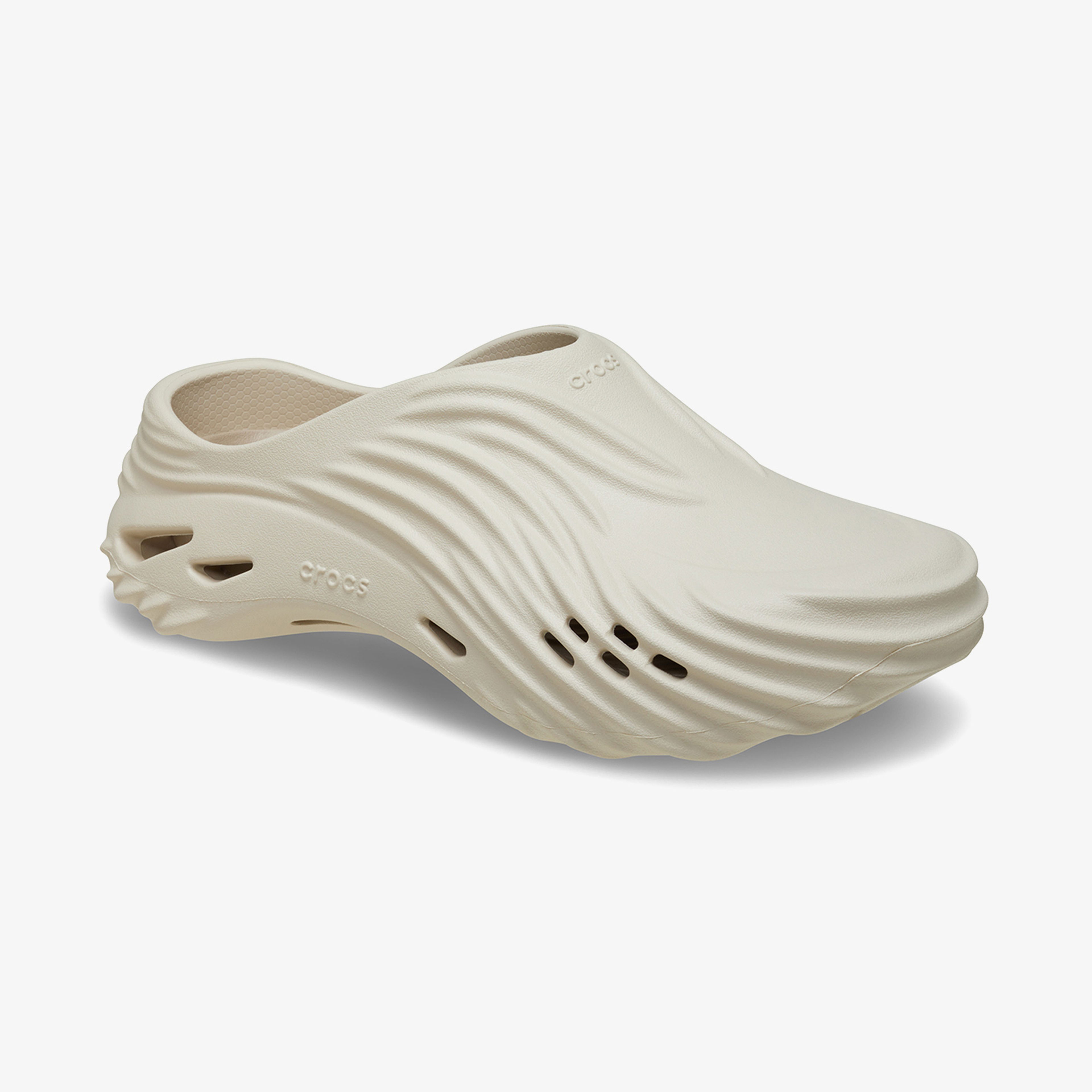 Crocs Echo Wave Unisex Bej Terlik