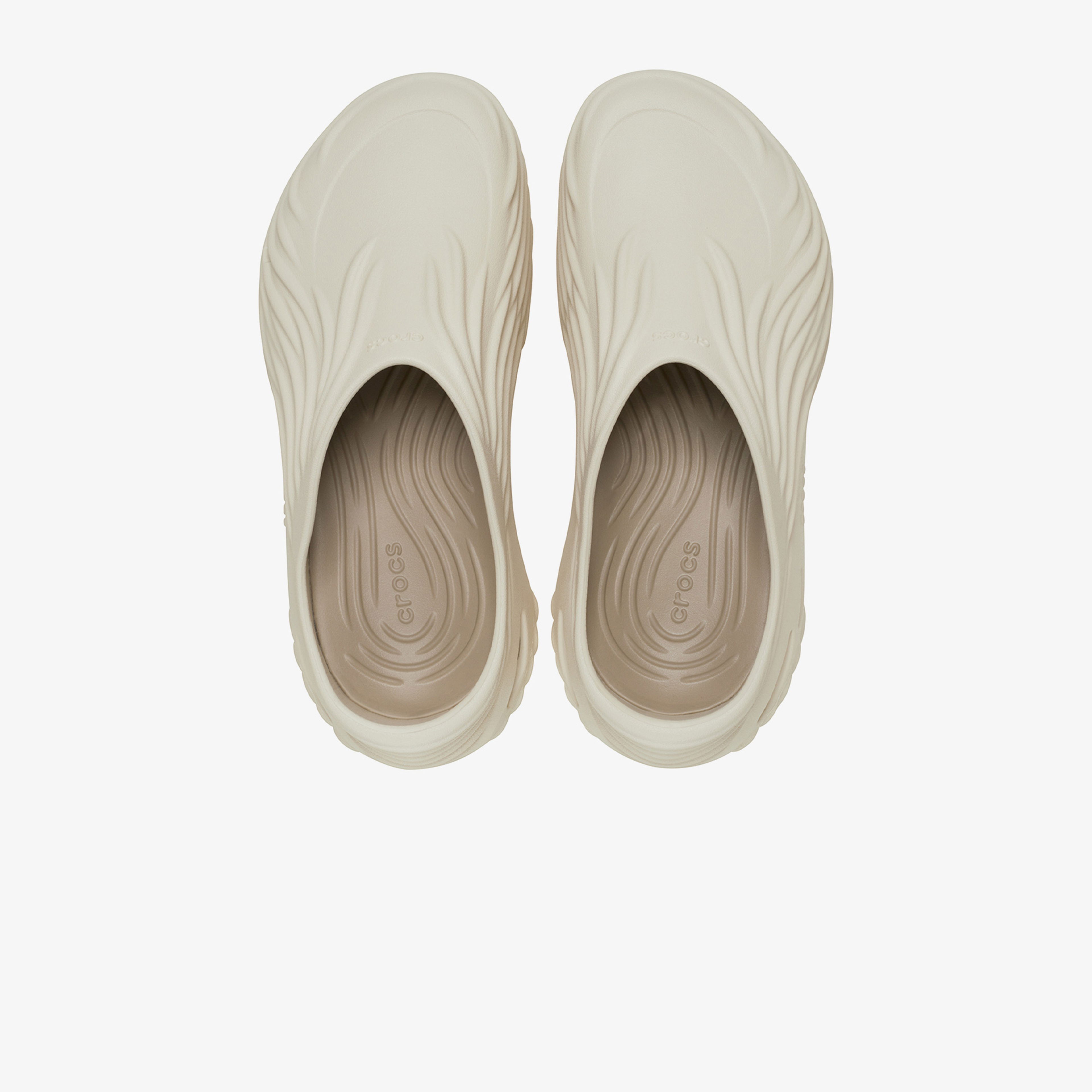 Crocs Echo Wave Unisex Bej Terlik