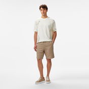 Nautica Erkek Krem Regular Fit Baskılı T-Shirt