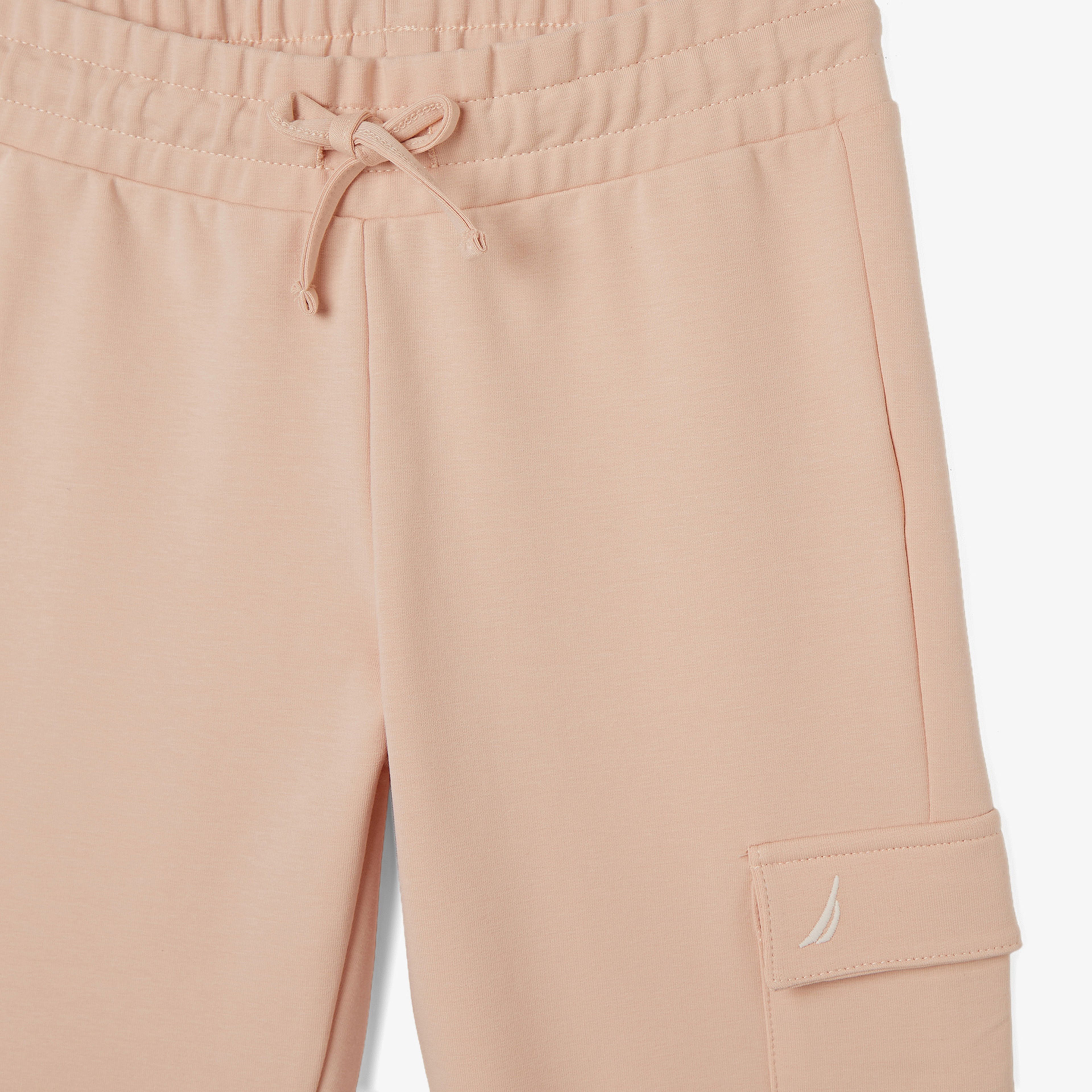 Nautica Kız Çocuk Pembe Standart Fit Eşofman Altı