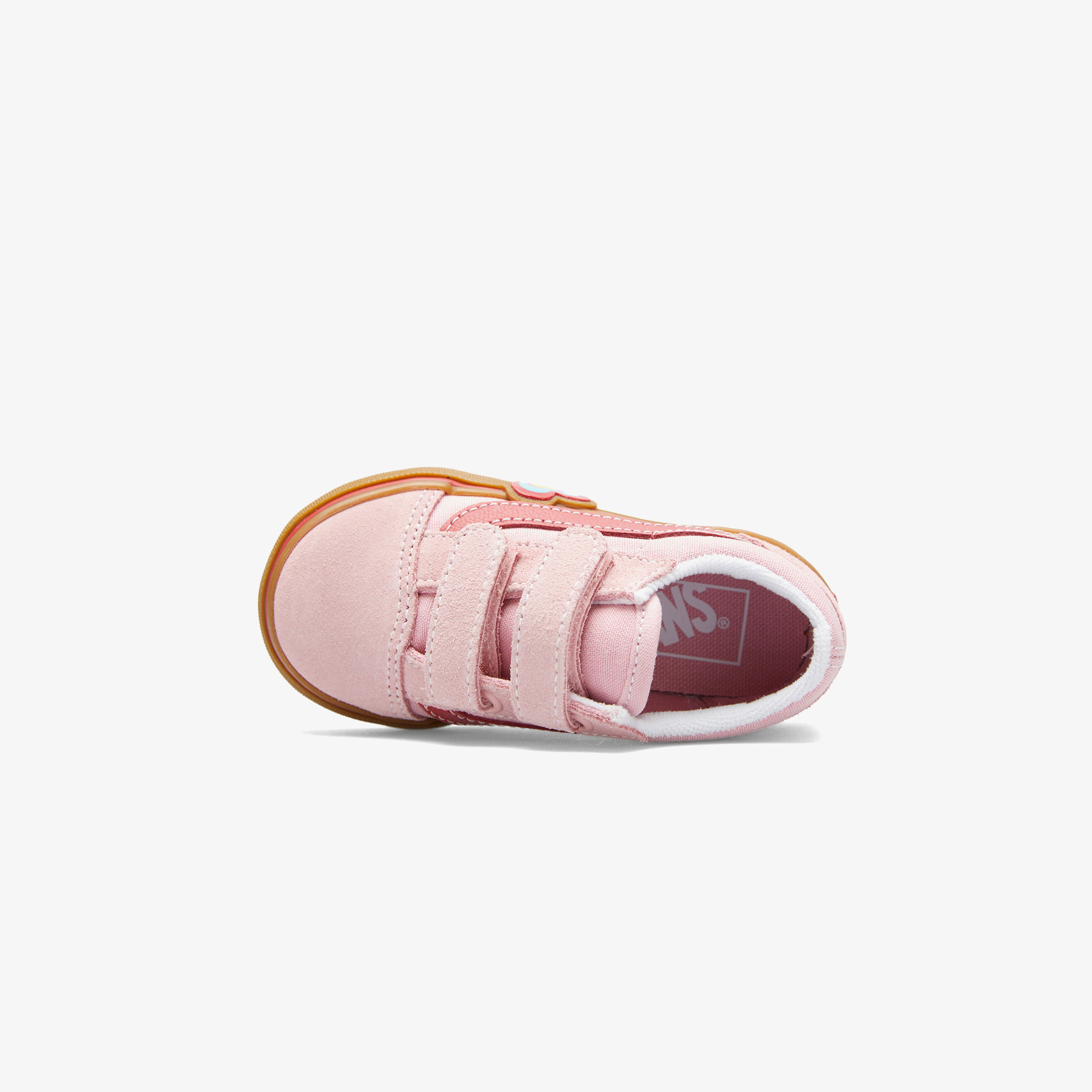 Vans Old Skool V Heart Bebek Pembe Sneaker