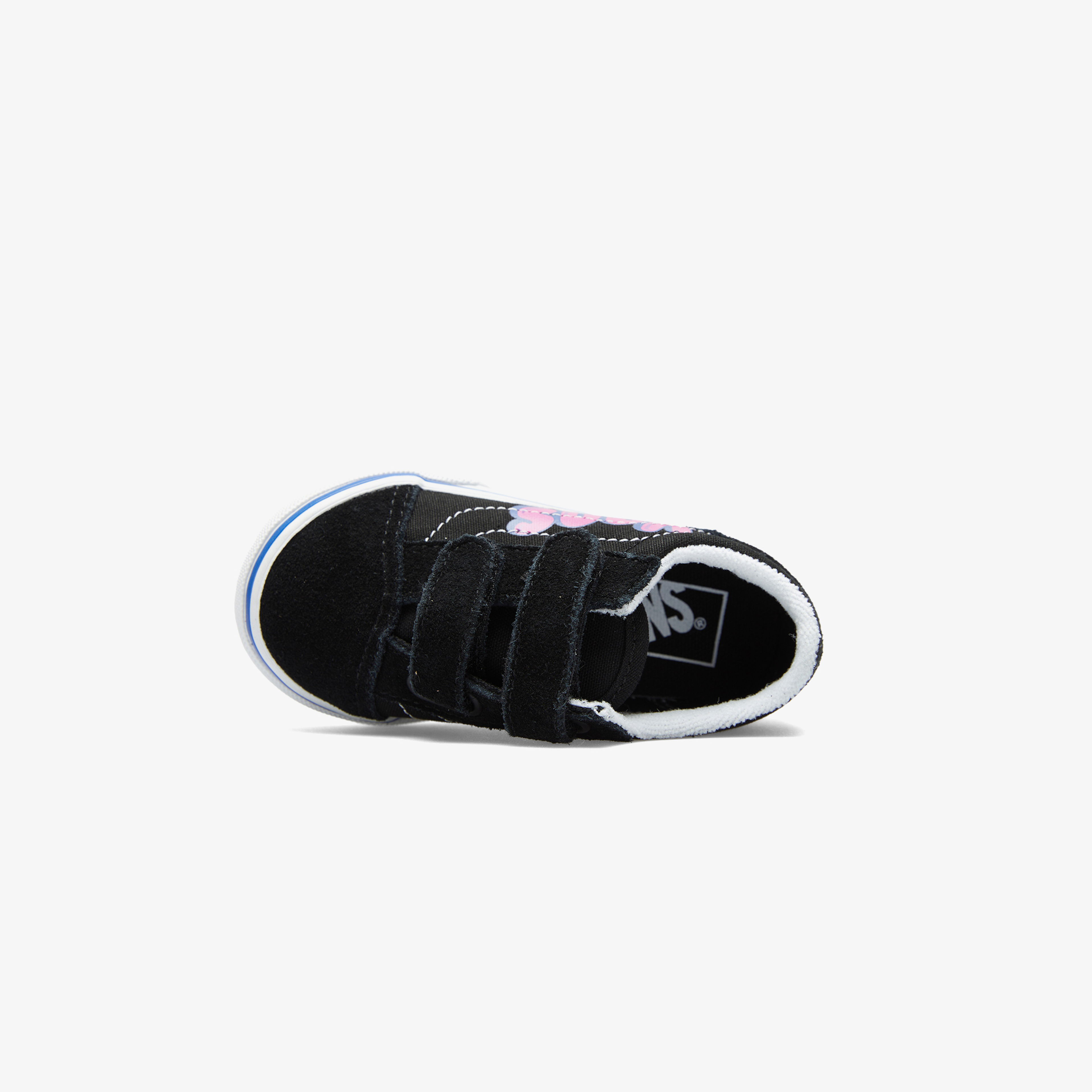 Vans Old Skool Bebek Siyah Bubble Logo Sneaker