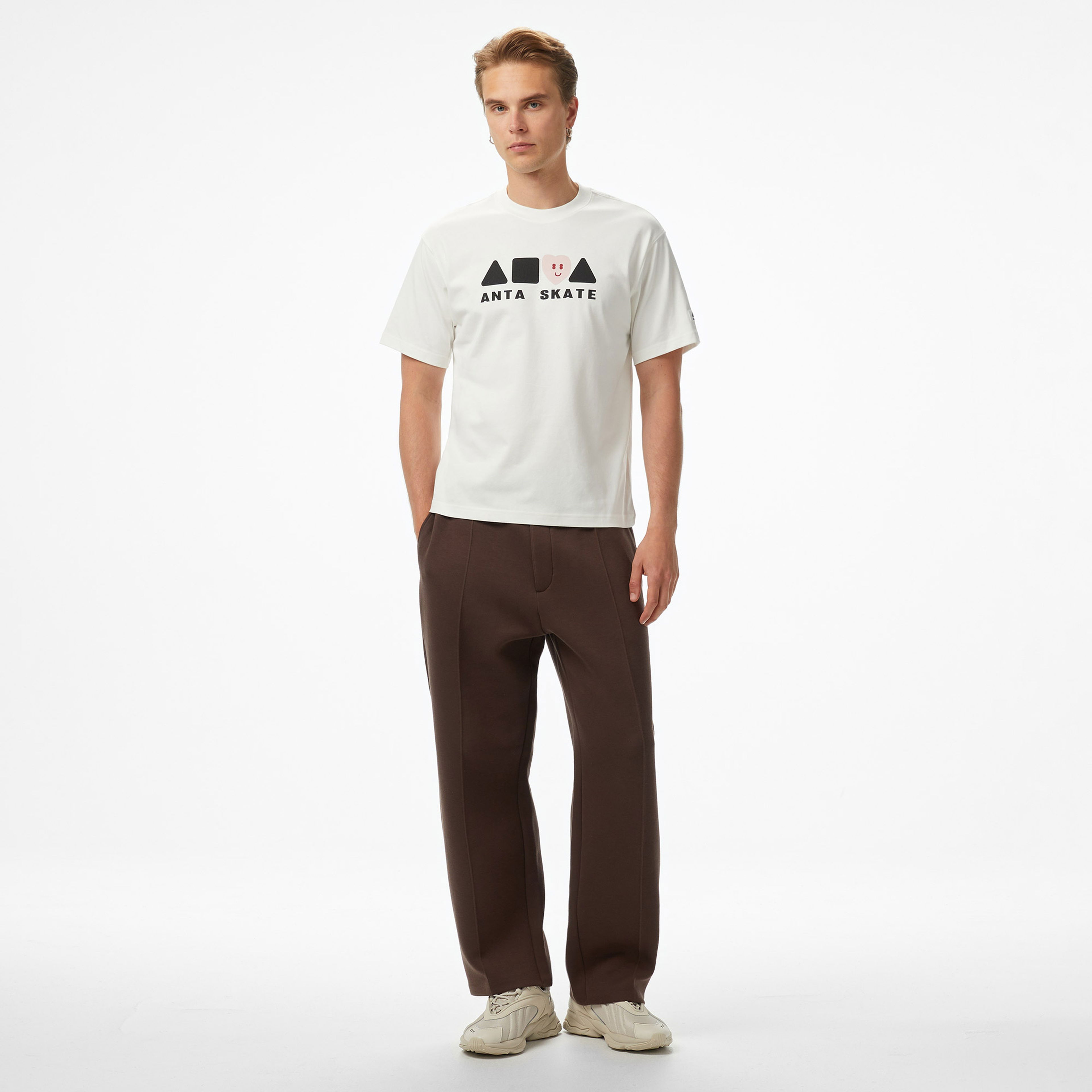 Anta Skate Culture SS Unisex Beyaz T-Shirt
