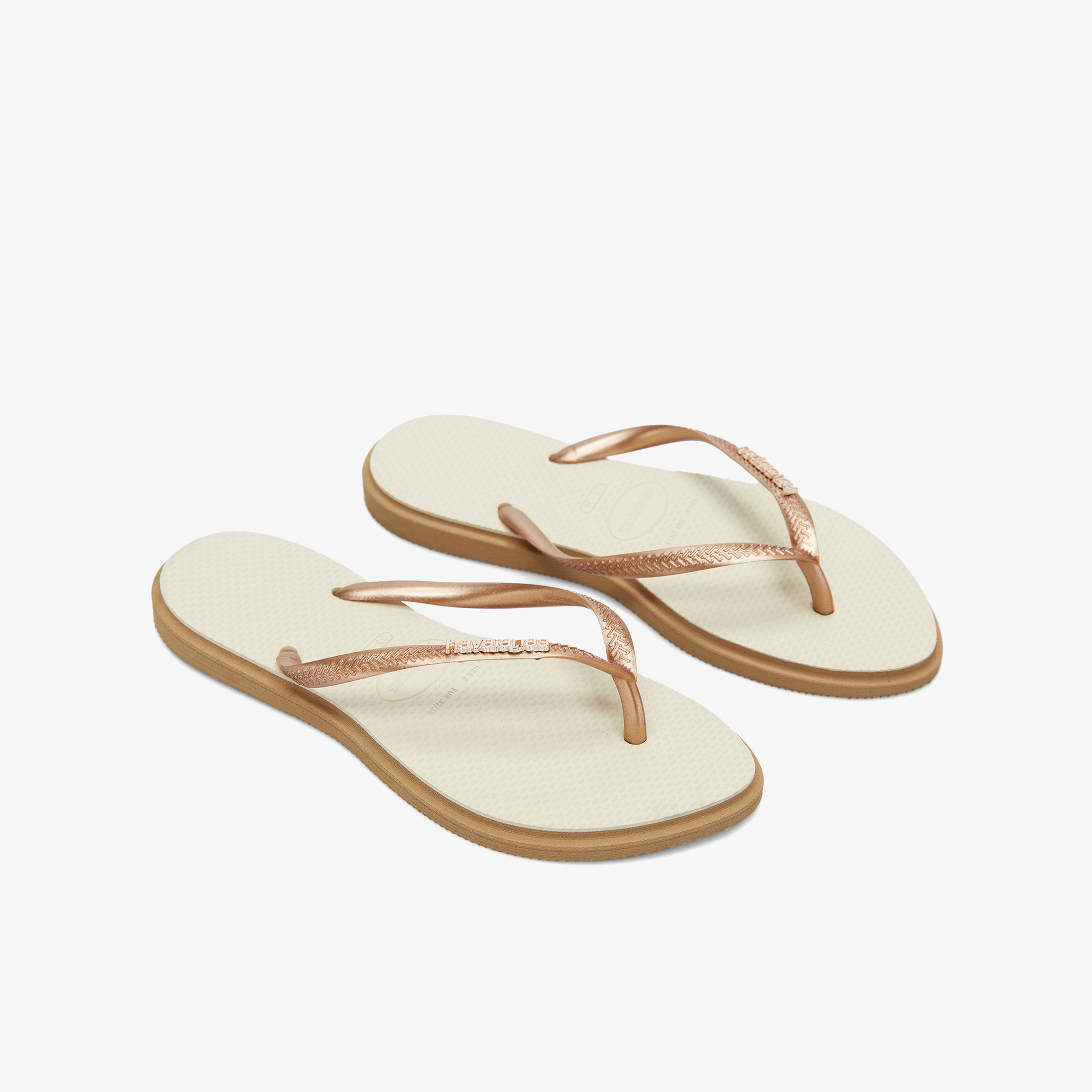 Havaianas Slim Point Kadın Bej Terlik