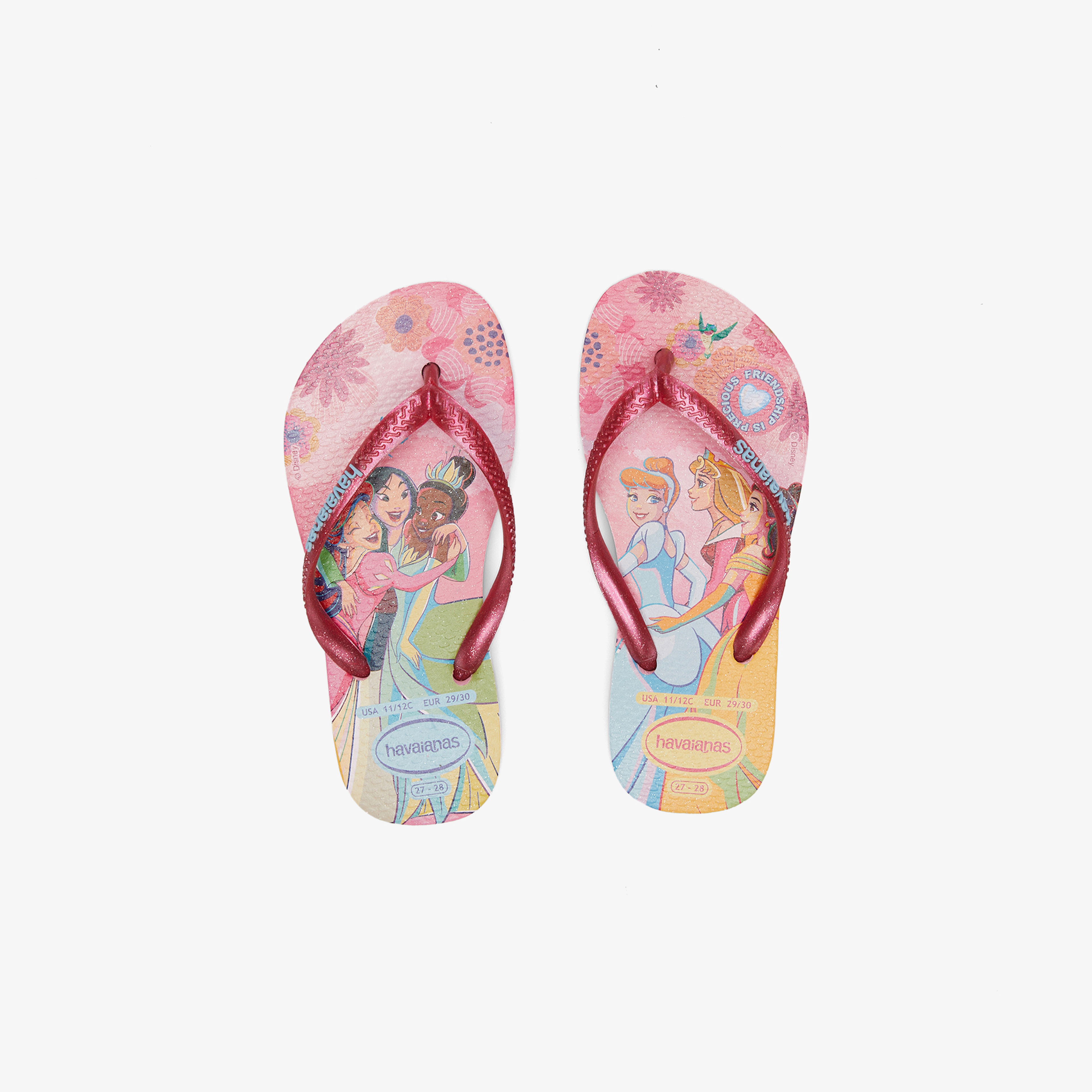 Havaianas Slim Disney Princess Çocuk Pembe Terlik