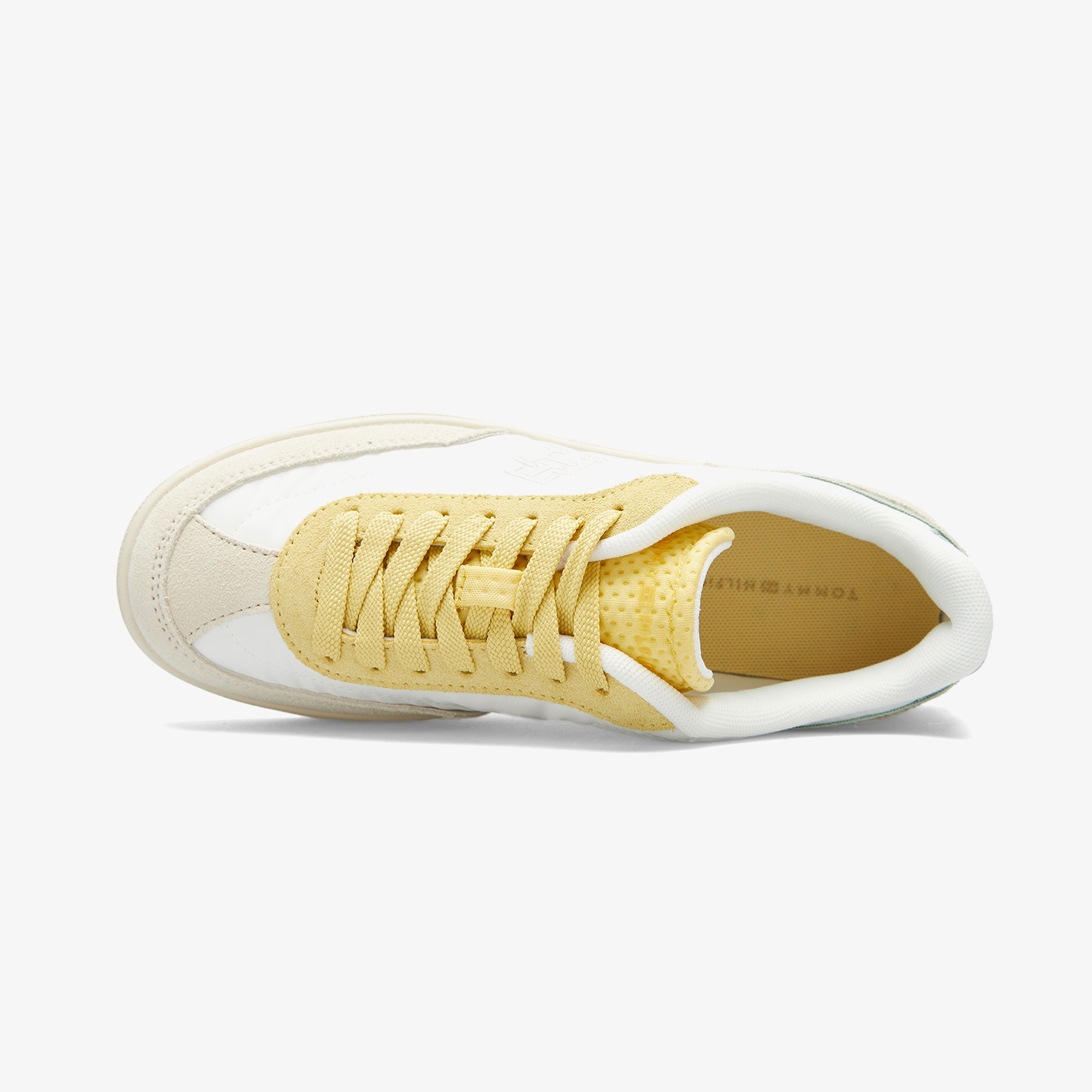 Tommy Hilfiger Heritage Muslin Kadın Beyaz Sneaker
