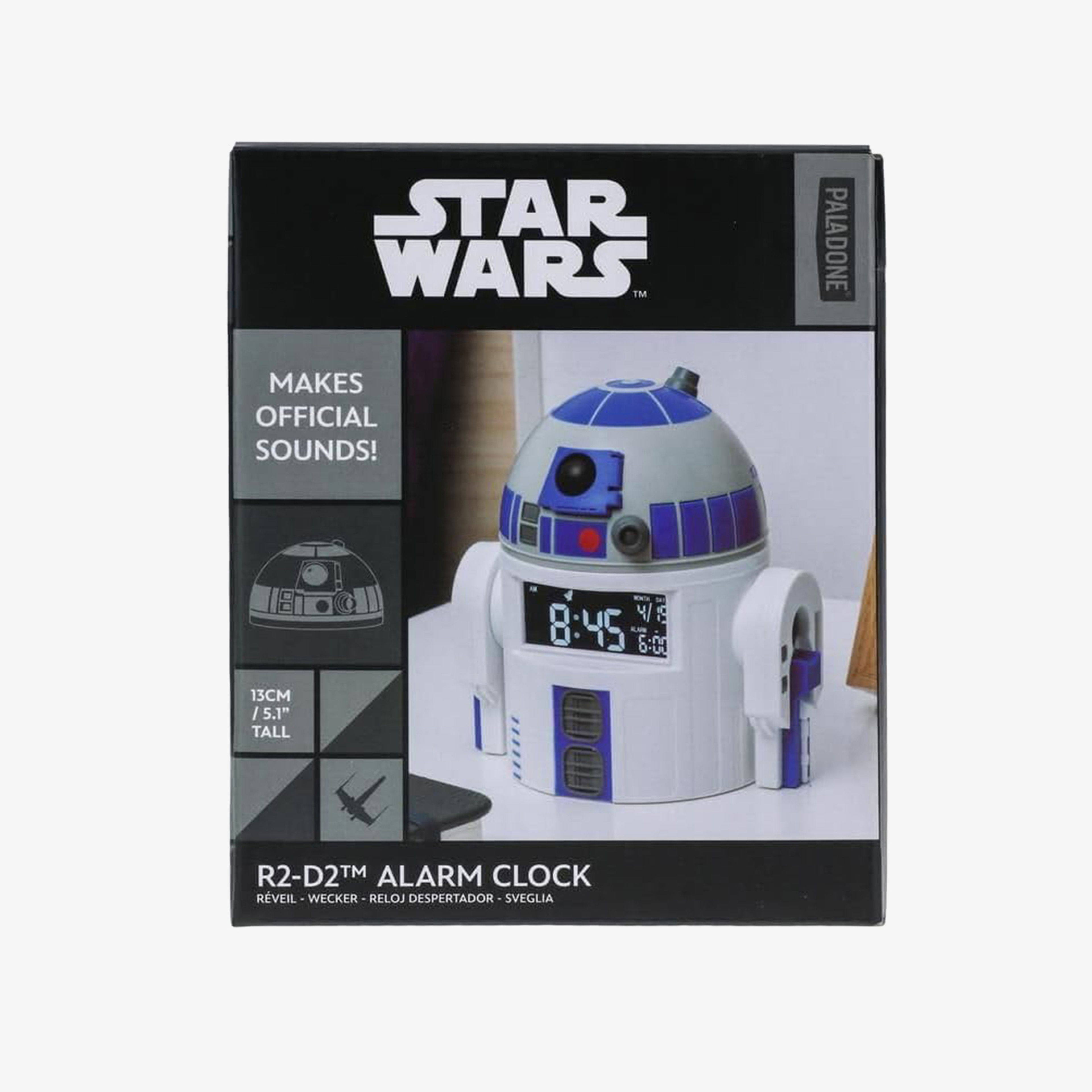 Paladone Star Wars R2-D2 Beyaz Alarm Saati