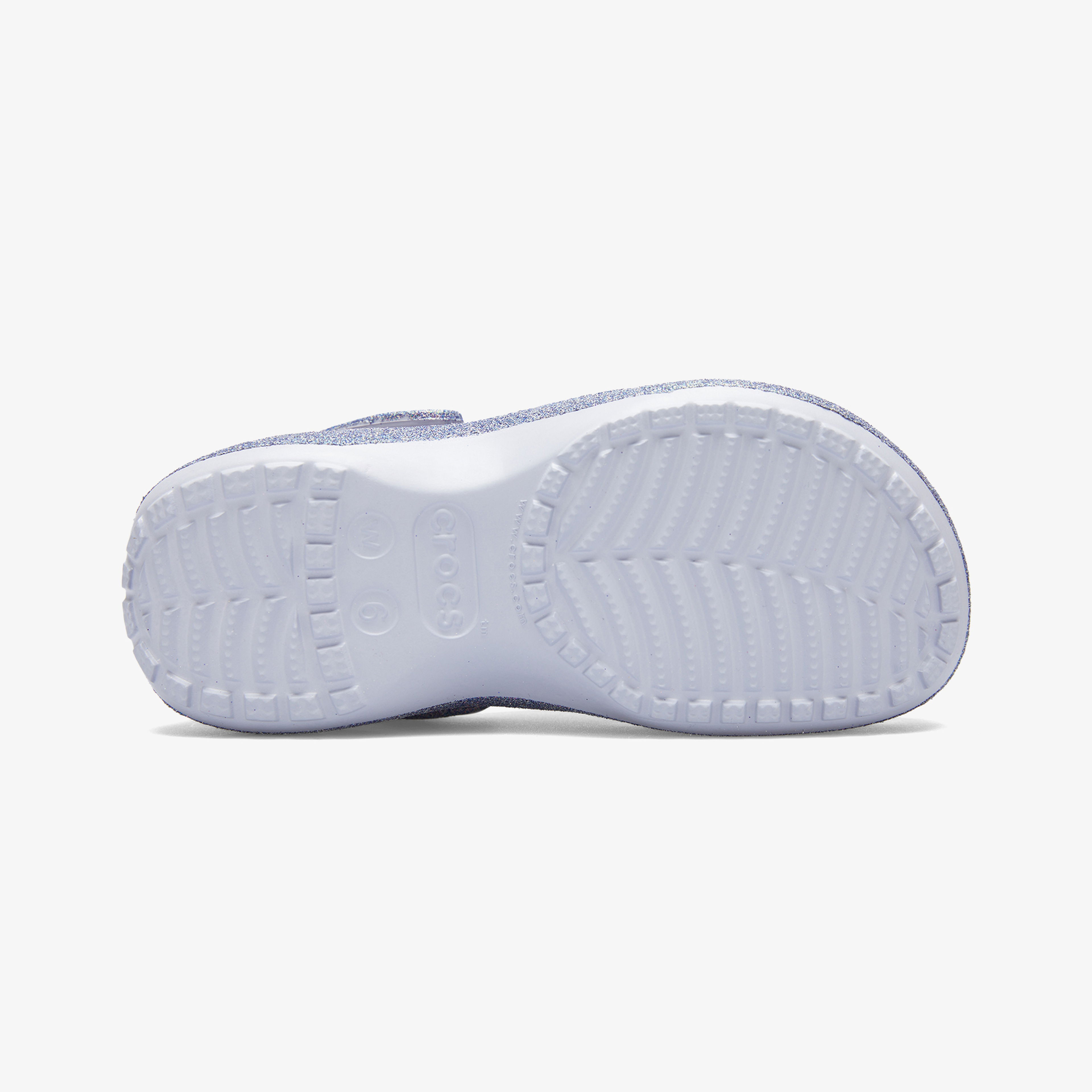 Crocs Platform Irid Glitter Kadın Mor Terlik
