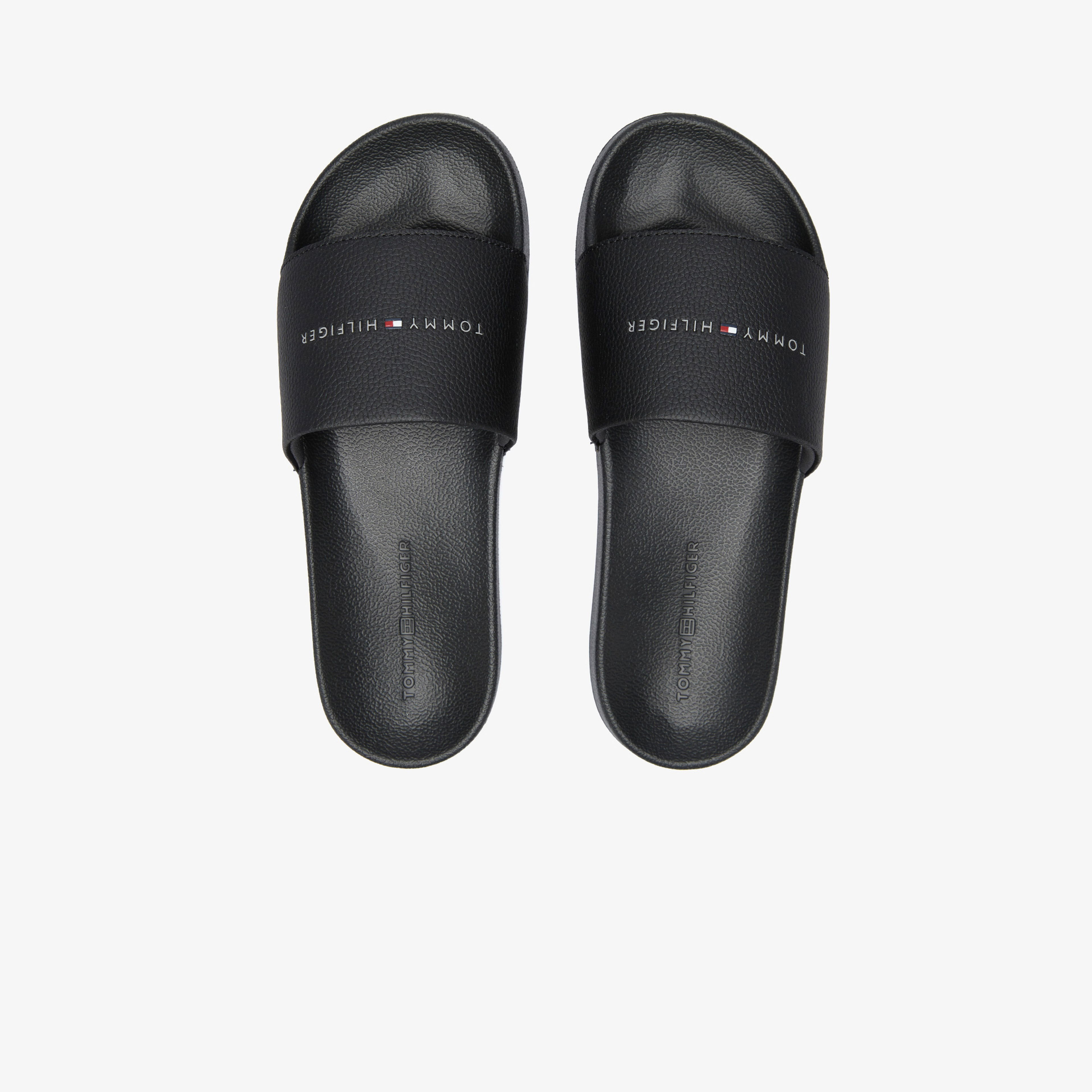 Tommy Hilfiger Hilifger Nyc Pool Erkek Siyah Terlik