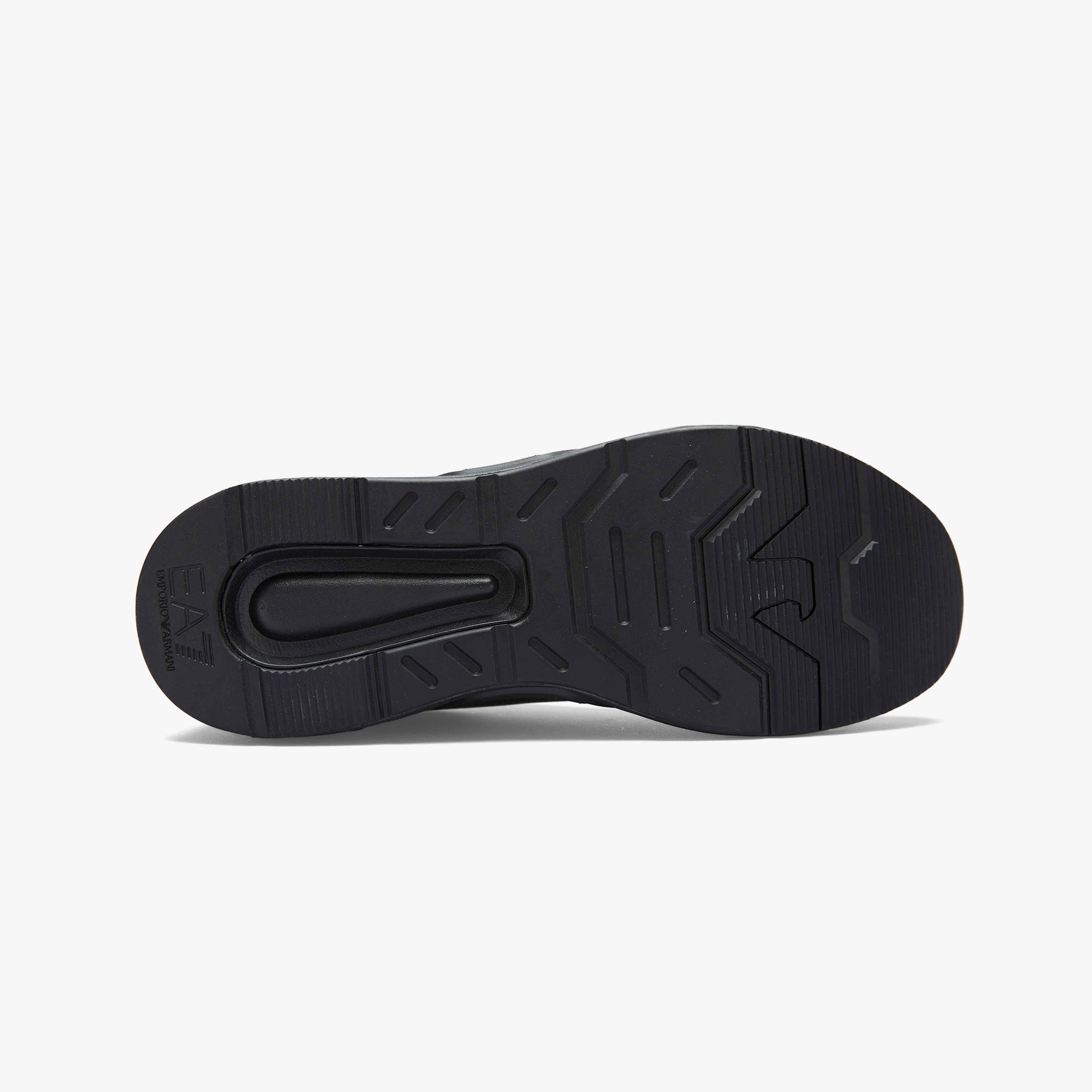 Ea7 Ace Runner Monogram Unisex Siyah Spor Ayakkabı
