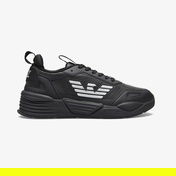 Ea7 Ace Runner Monogram Unisex Siyah Spor Ayakkabı
