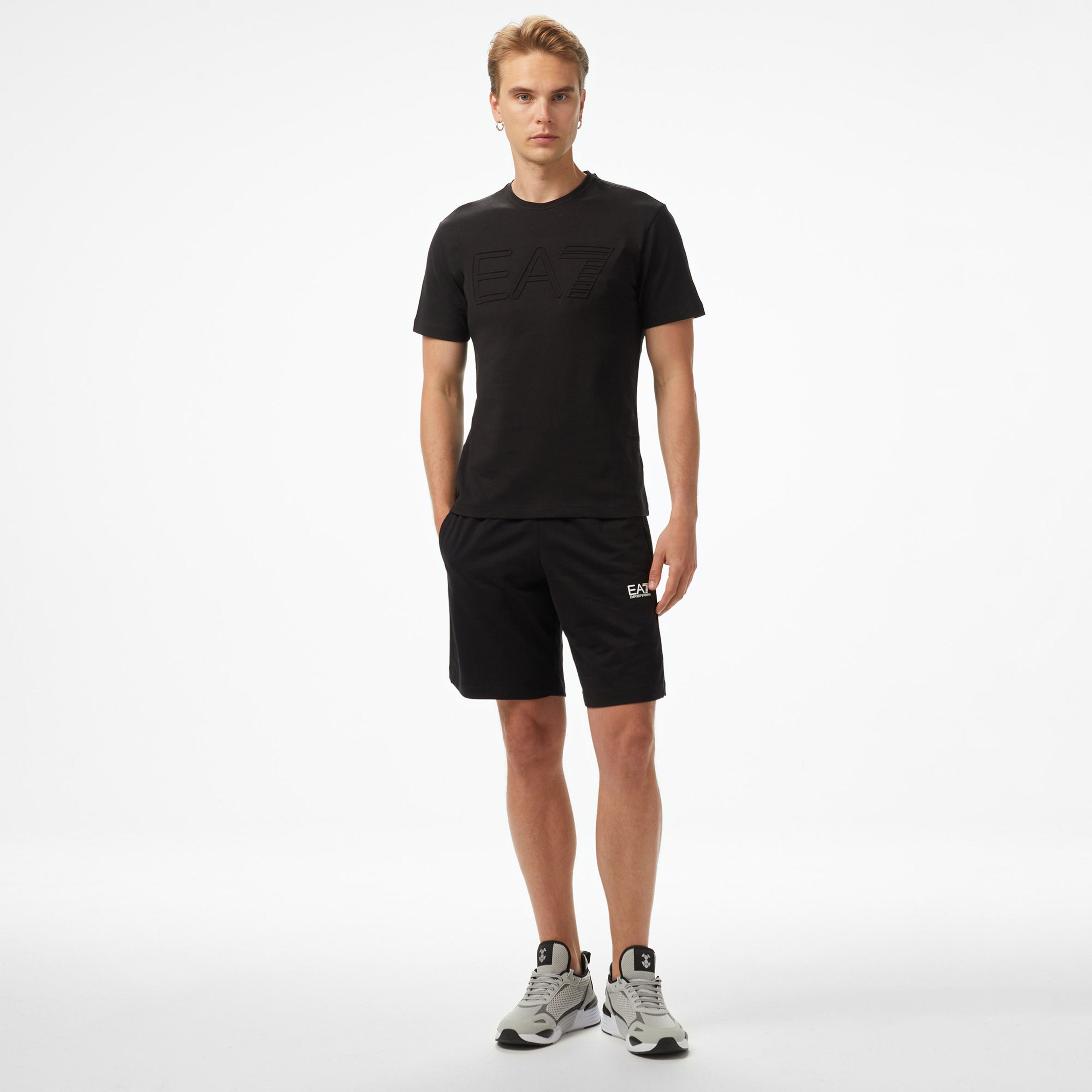Emporio Armani Erkek Siyah T-Shirt