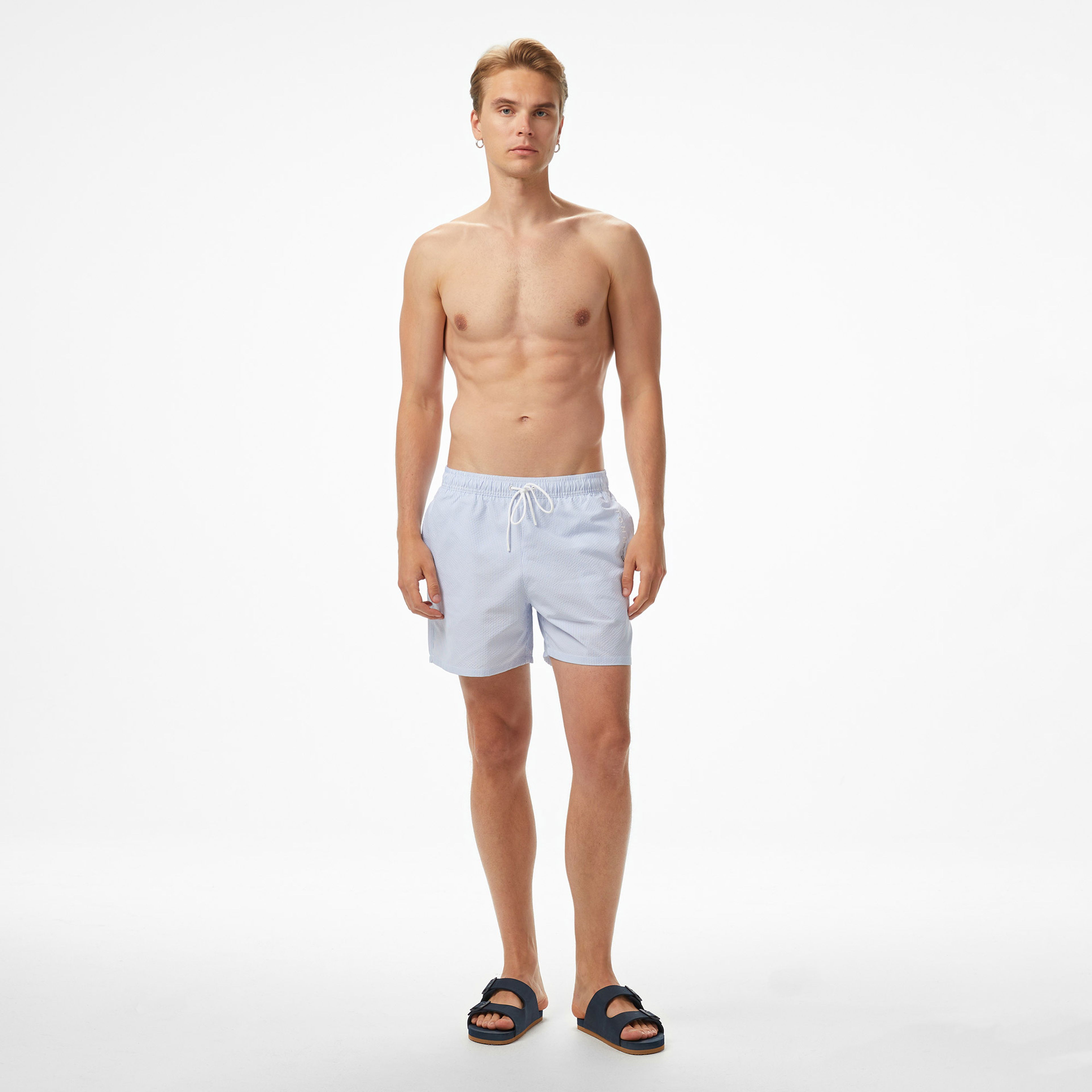 Tommy Hilfiger Medium Drawstring Erkek Beyaz Mayo