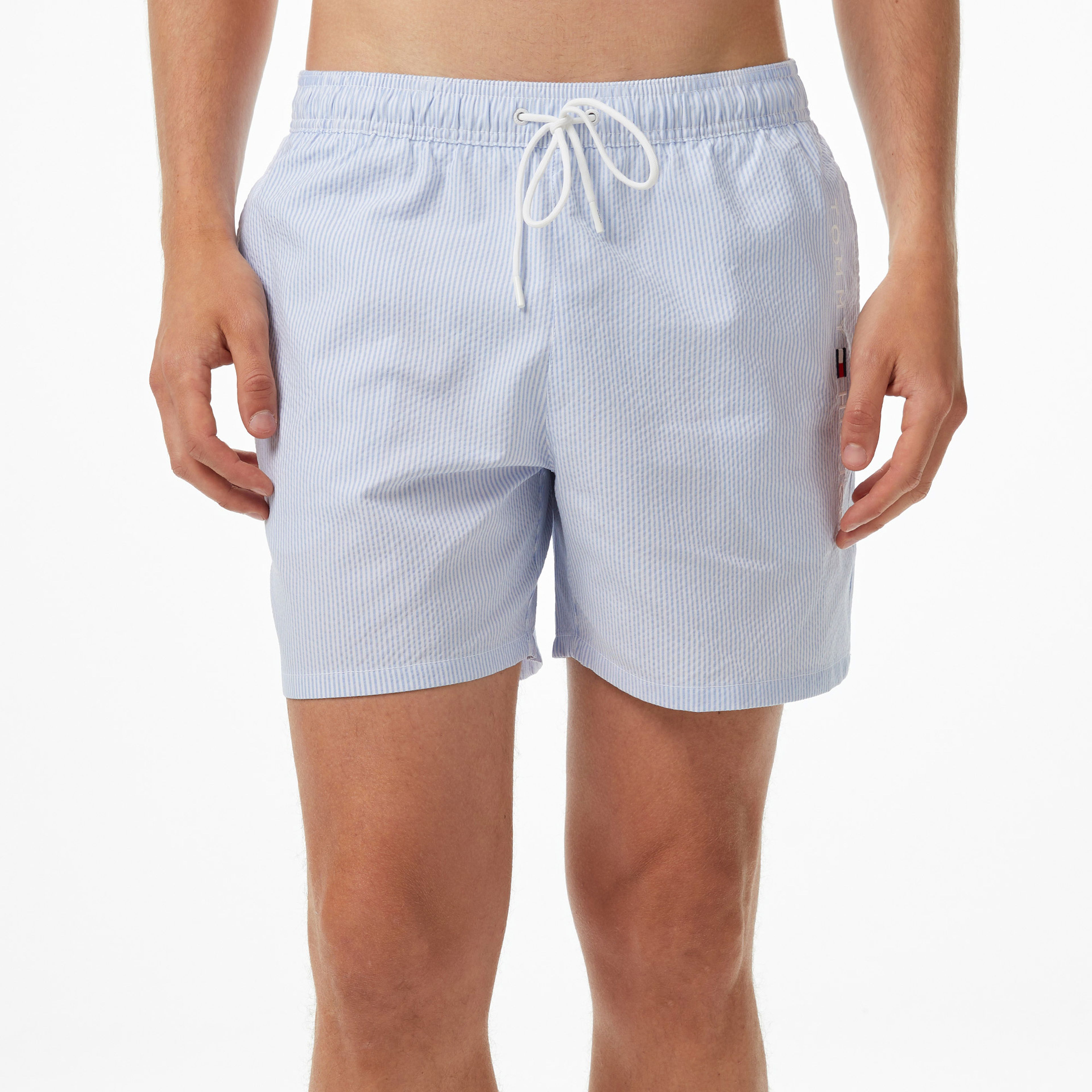 Tommy Hilfiger Medium Drawstring Erkek Beyaz Mayo