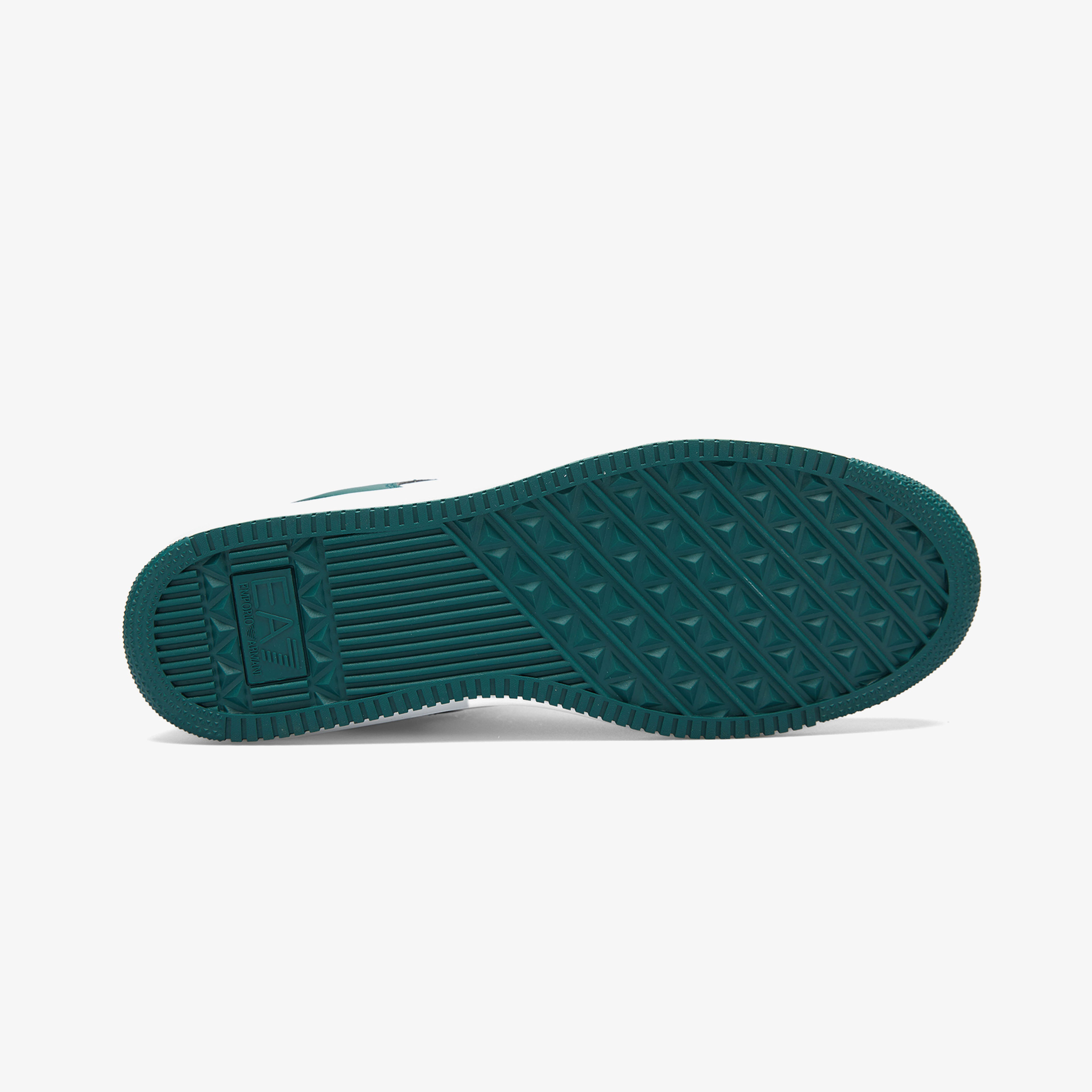Emporio Armani Erkek Beyaz/Yeşil Sneaker