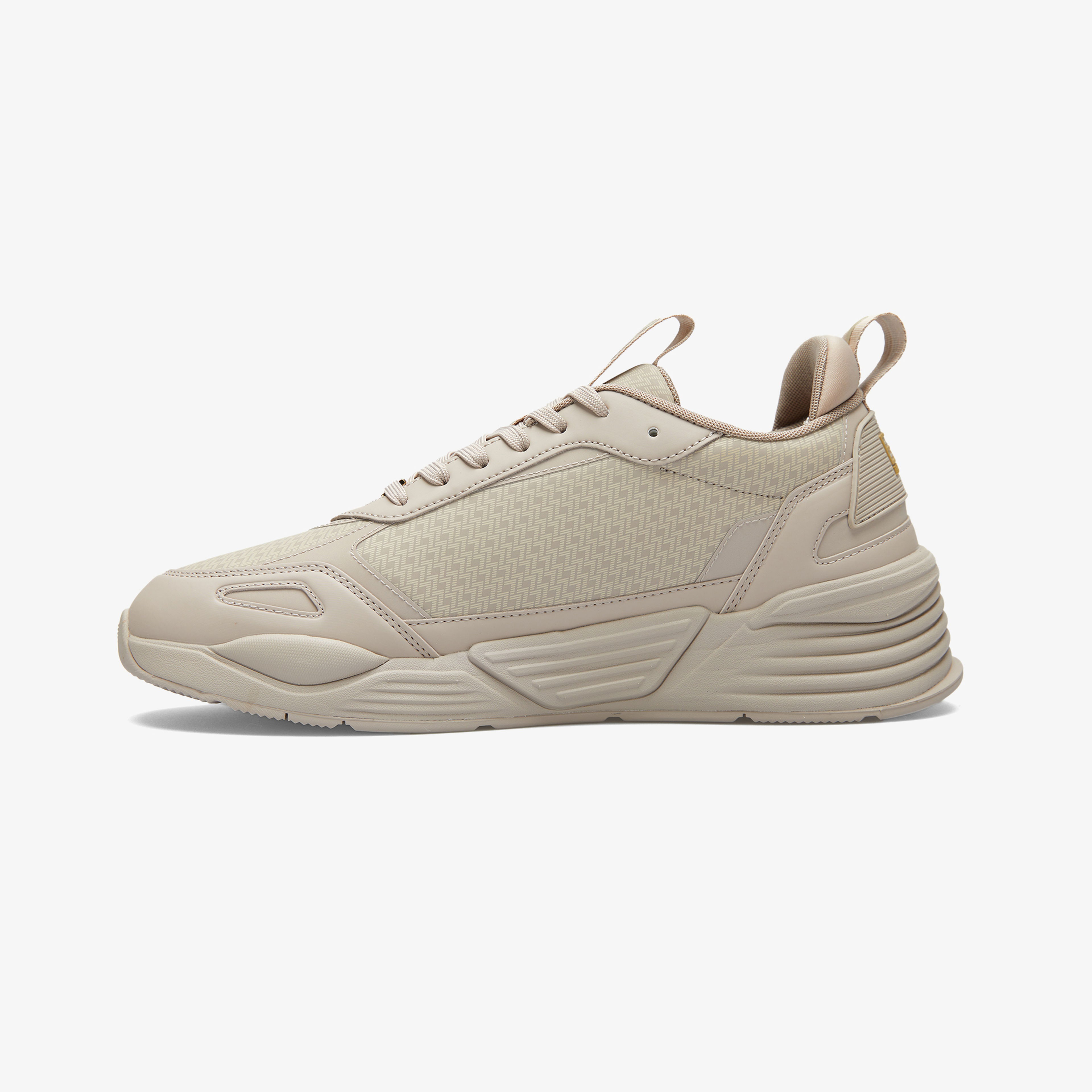 Emporio Armani Eagle Erkek Bej Sneaker