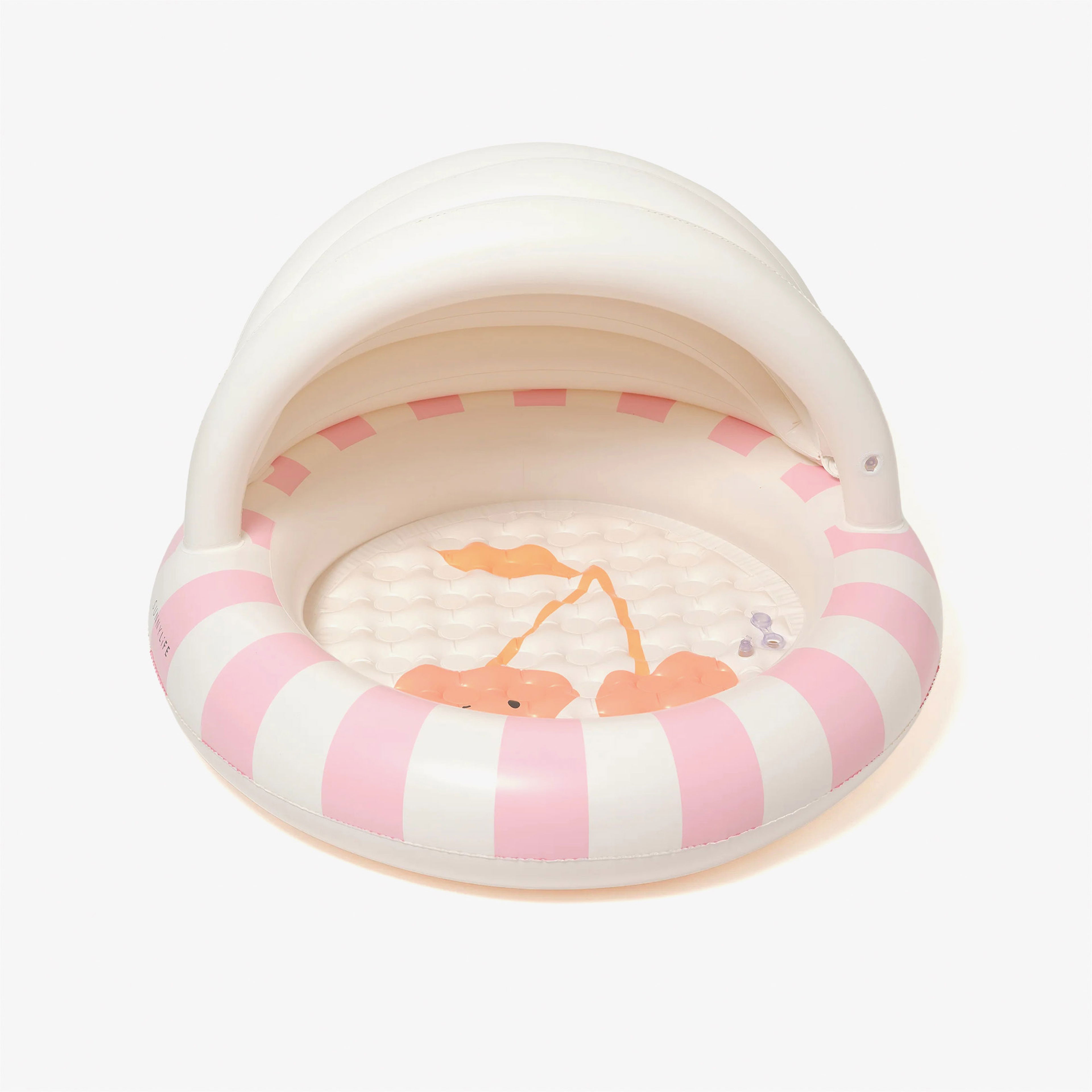 Sunnylife Cotton Candy Cherry Çocuk Beyaz Şişirilebilir Deniz Simidi