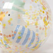 Sunnylife 3 Boyutlu Inflatable Mavi Çizgili Plaj Topu