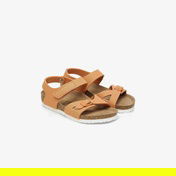 Birkenstock Colorado Tex Canvas Vegan Bebek Turuncu Sandalet
