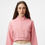 UNITED4 Örme Crop Kadın Pembe Sweatshirt