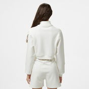 UNITED4 Örme Crop Kadın Ekru Sweatshirt