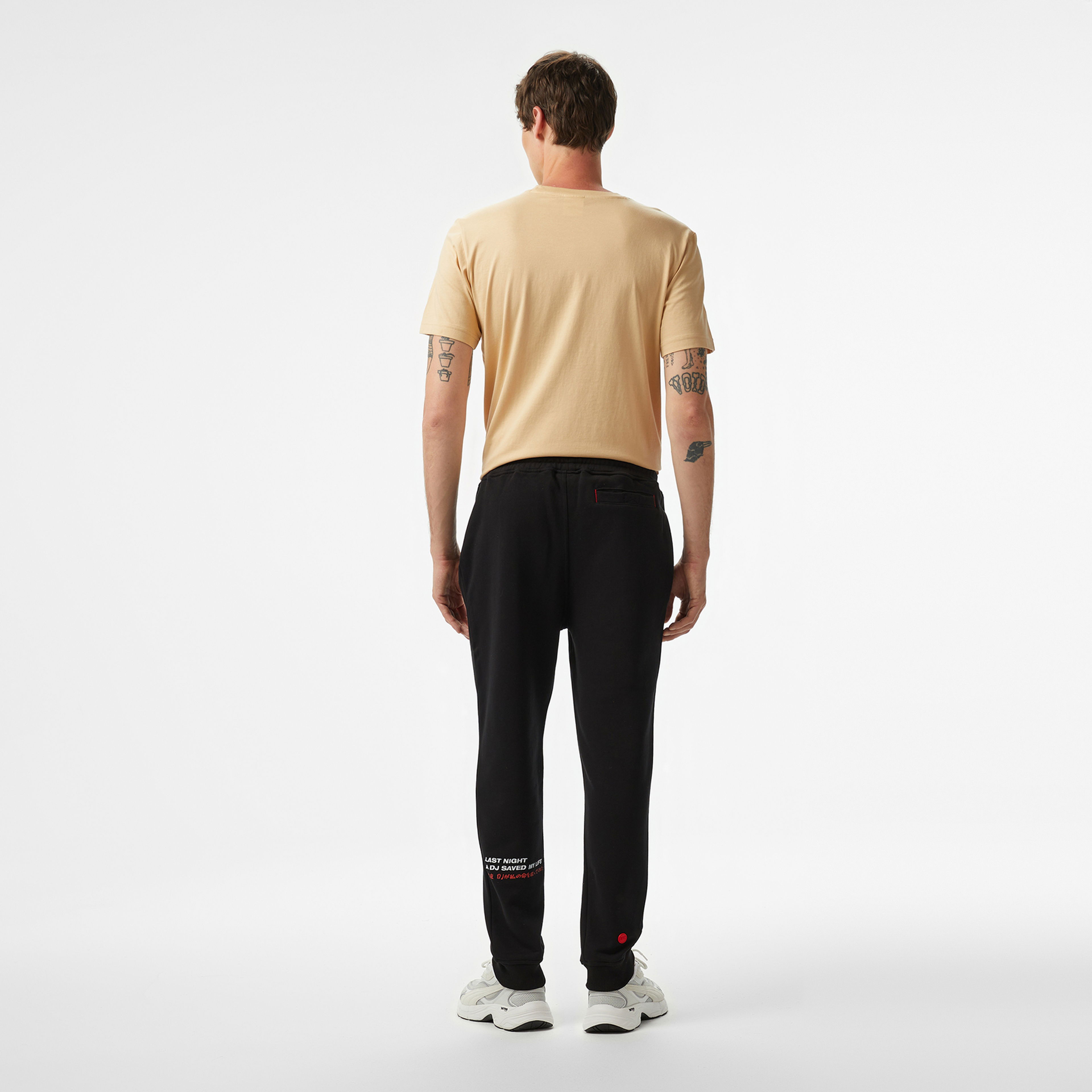 UNITED4 Erkek Siyah Oversize Sweatshirt