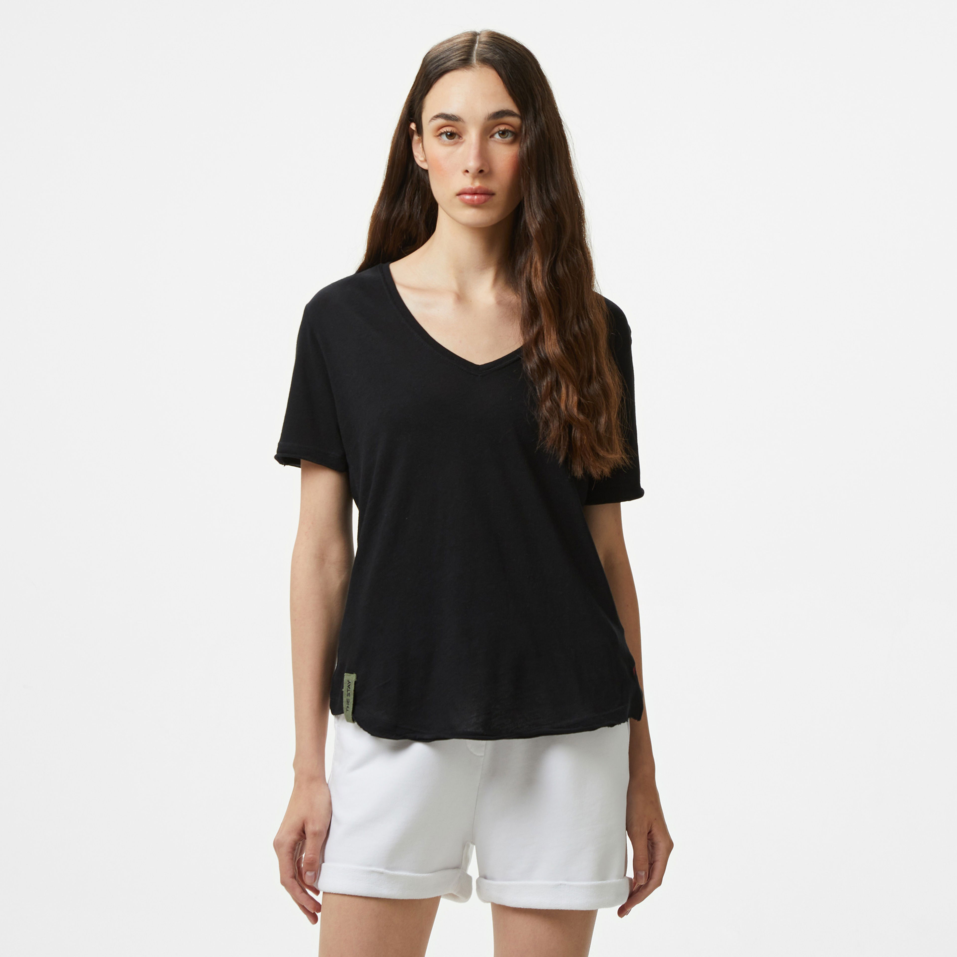The Stay Line Kassiani Kadın Siyah T-Shirt