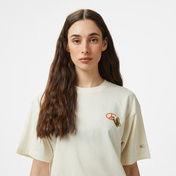 Champion Eco Future Cuffed Kadın Beyaz T-Shirt