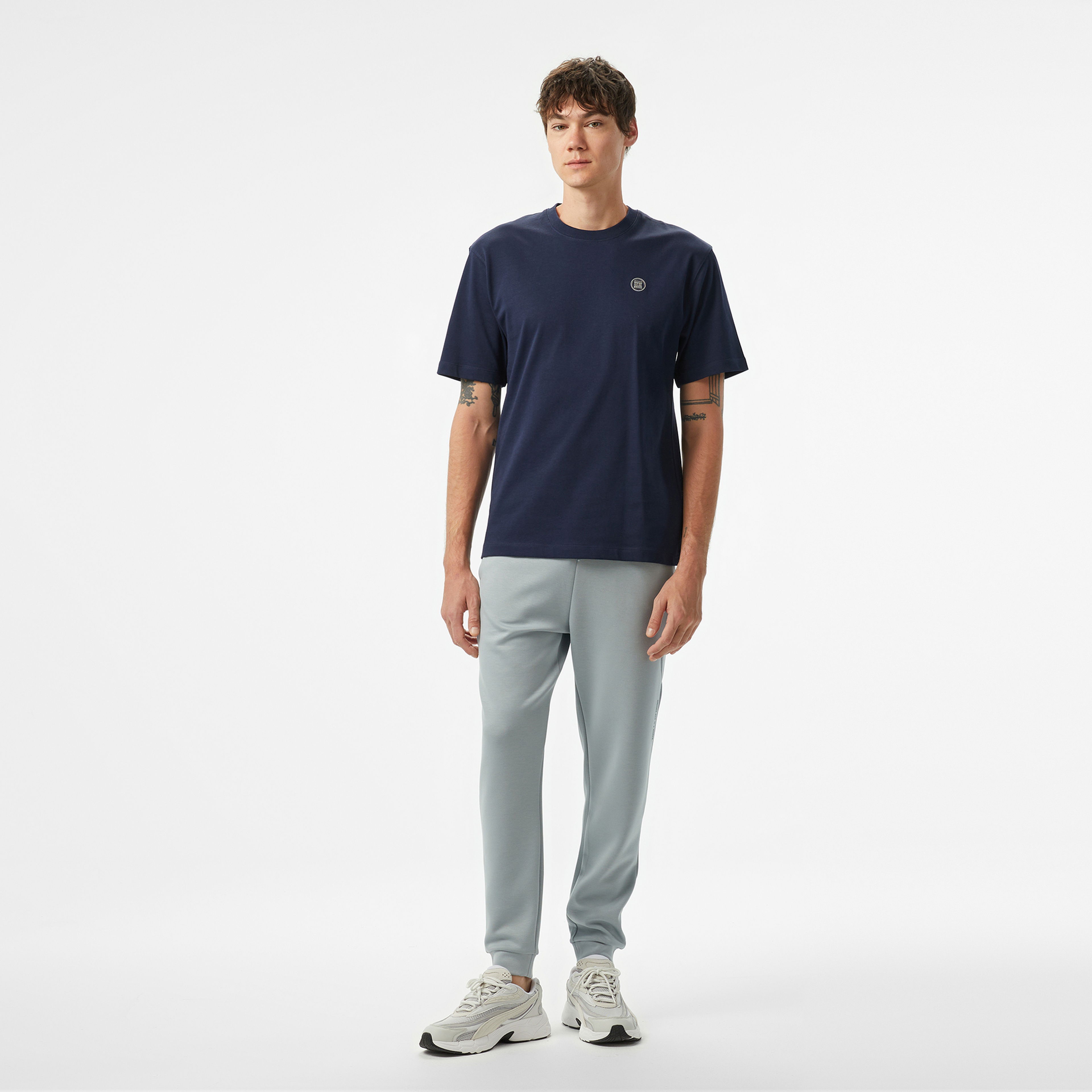 Sportempt Stm371 Erkek Lacivert T-Shirt