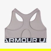 Under Armour HG Mid Branded Kadın Gri Spor Sütyeni