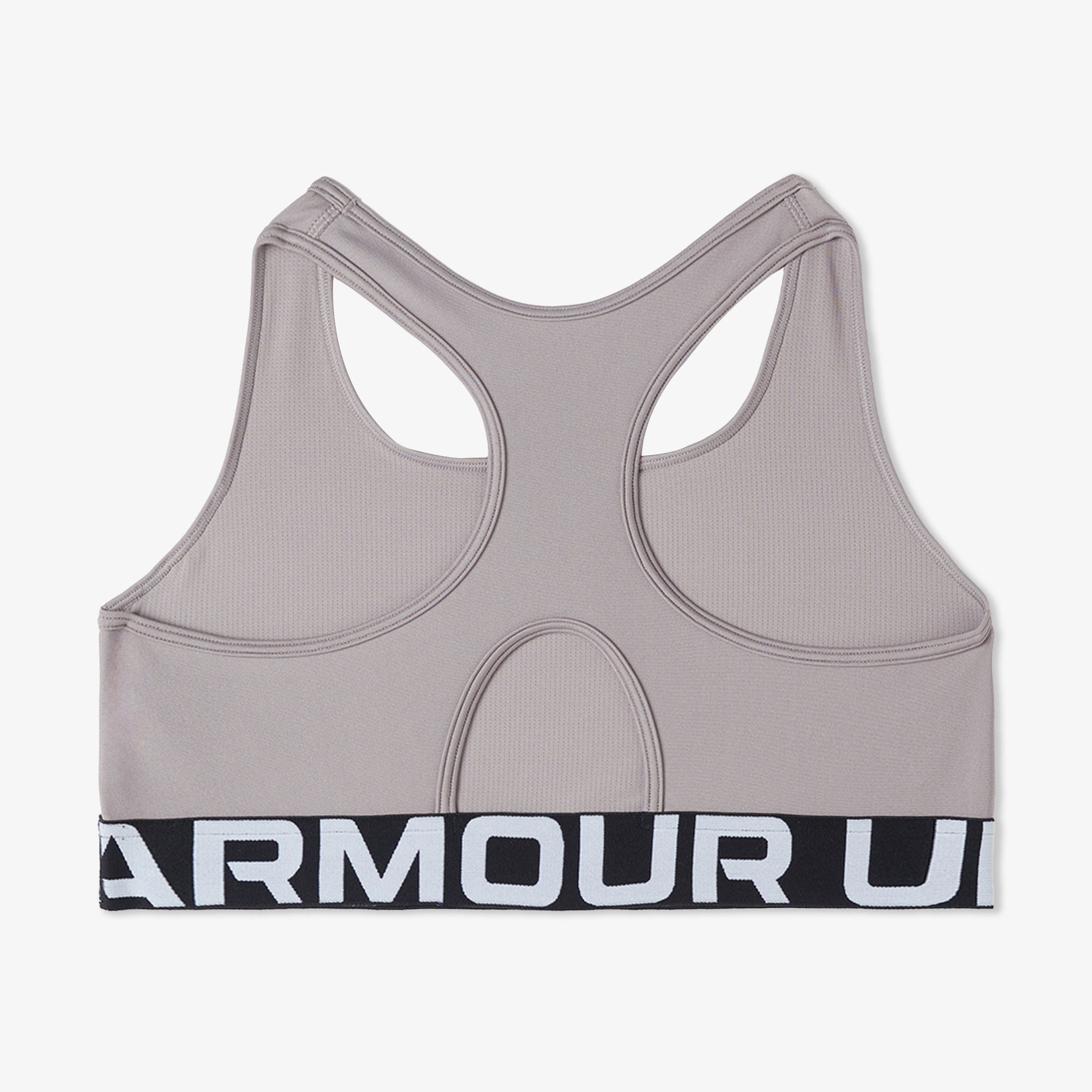 Under Armour HG Mid Branded Kadın Gri Spor Sütyeni