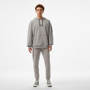 UNITED4 Motto Erkek Gri Hoodie