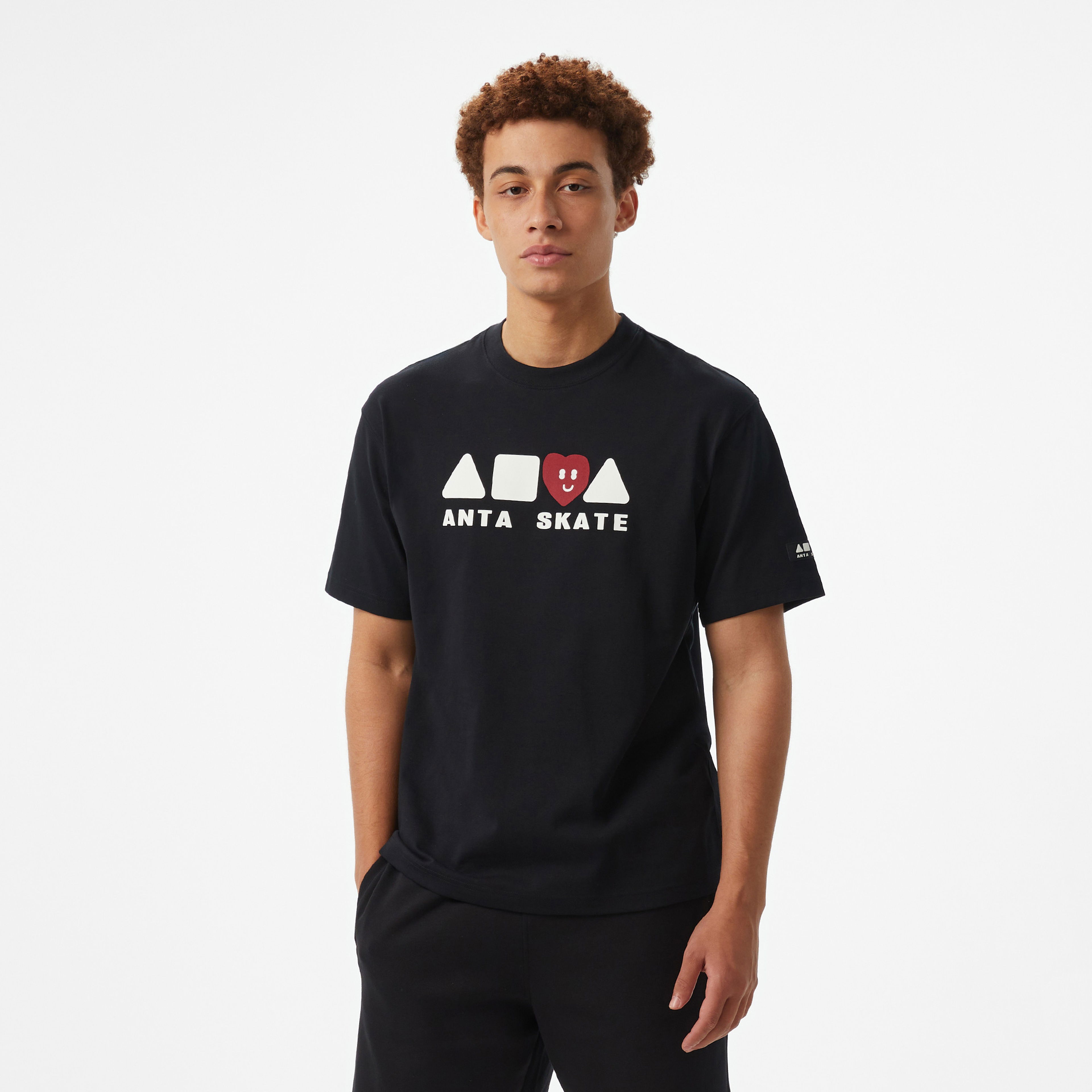 Anta Skate Culture SS Unisex Siyah T-Shirt