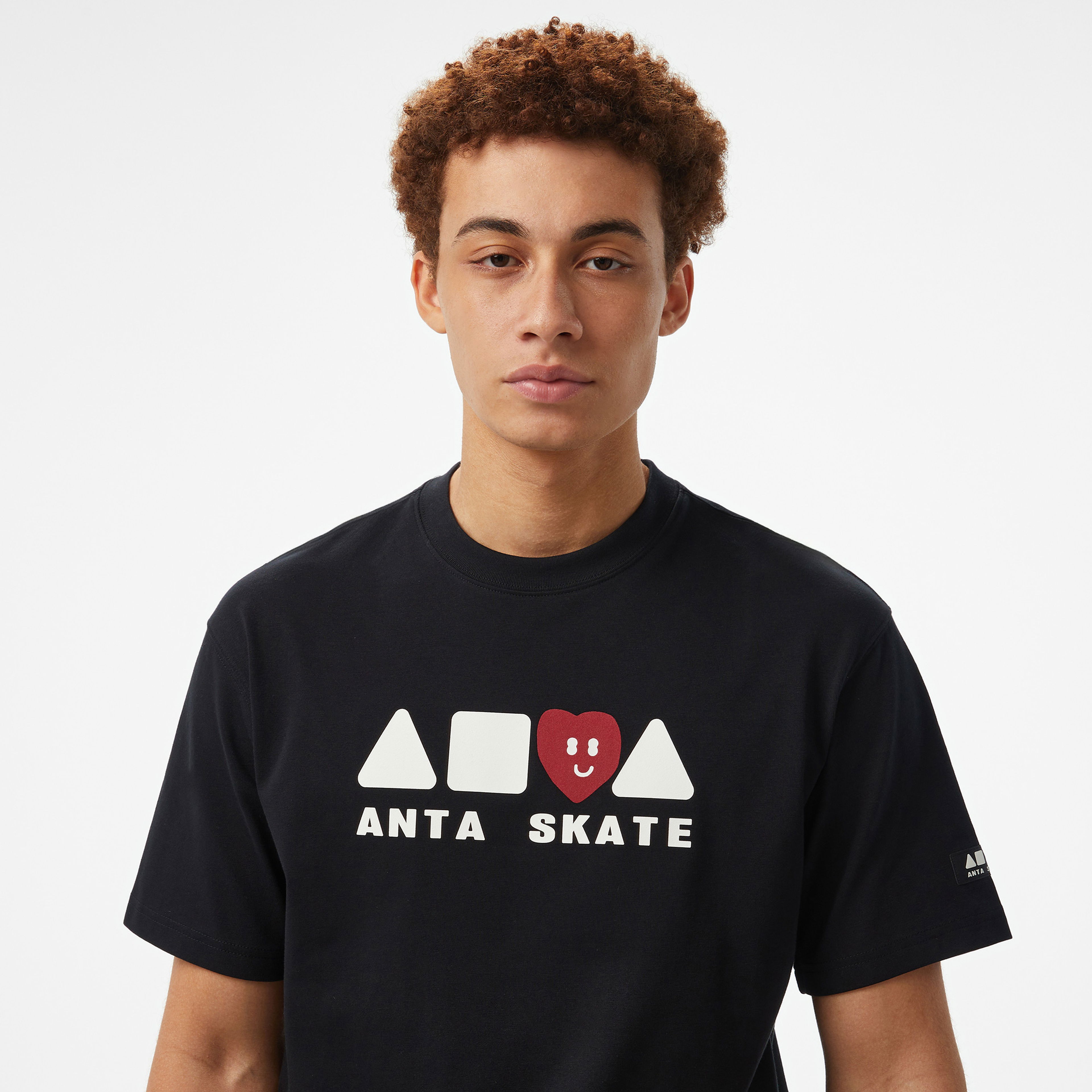 Anta Skate Culture SS Unisex Siyah T-Shirt