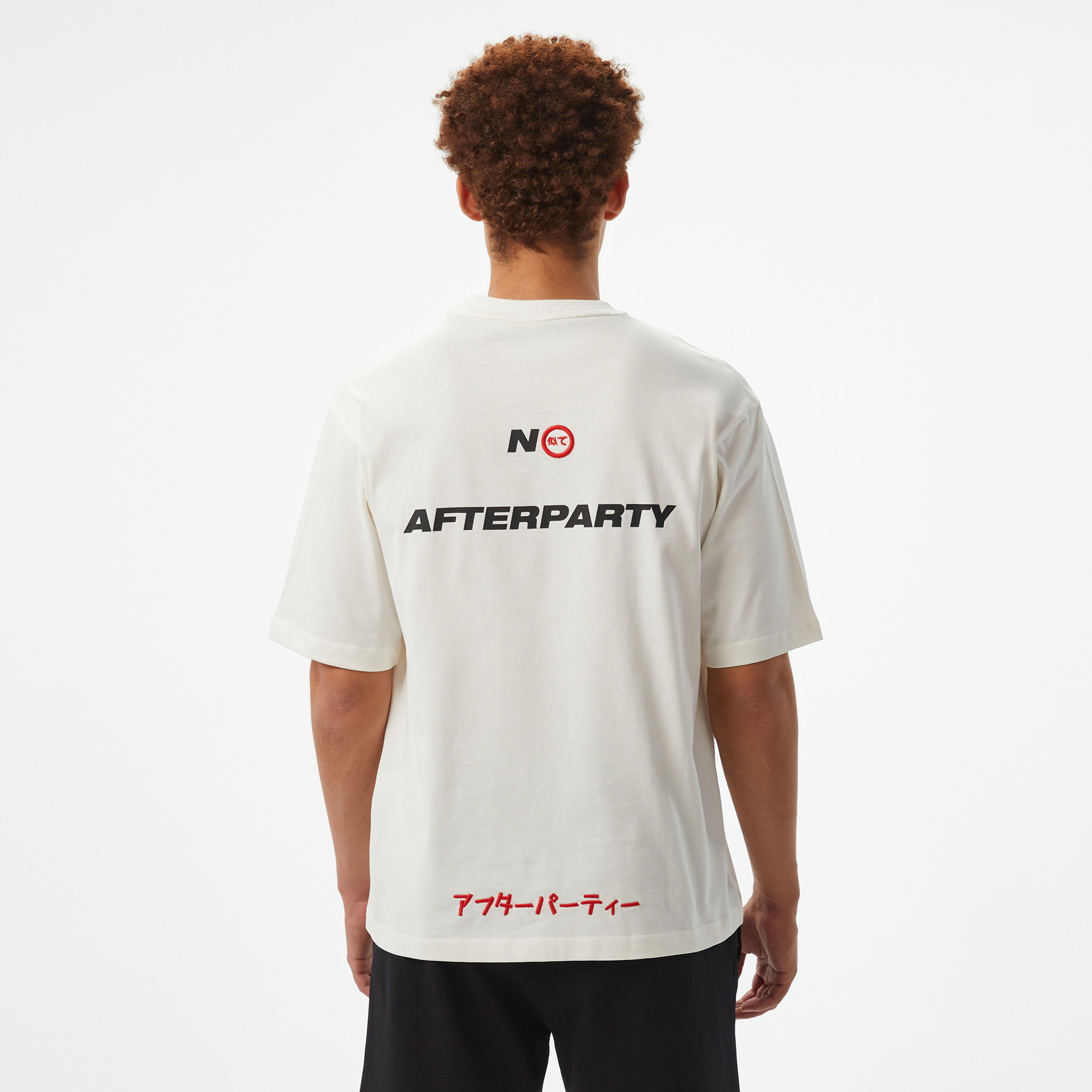 UNITED4 Miyawa Erkek Beyaz T-Shirt