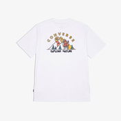 Converse Wordmark Mountain Erkek Beyaz T-Shirt