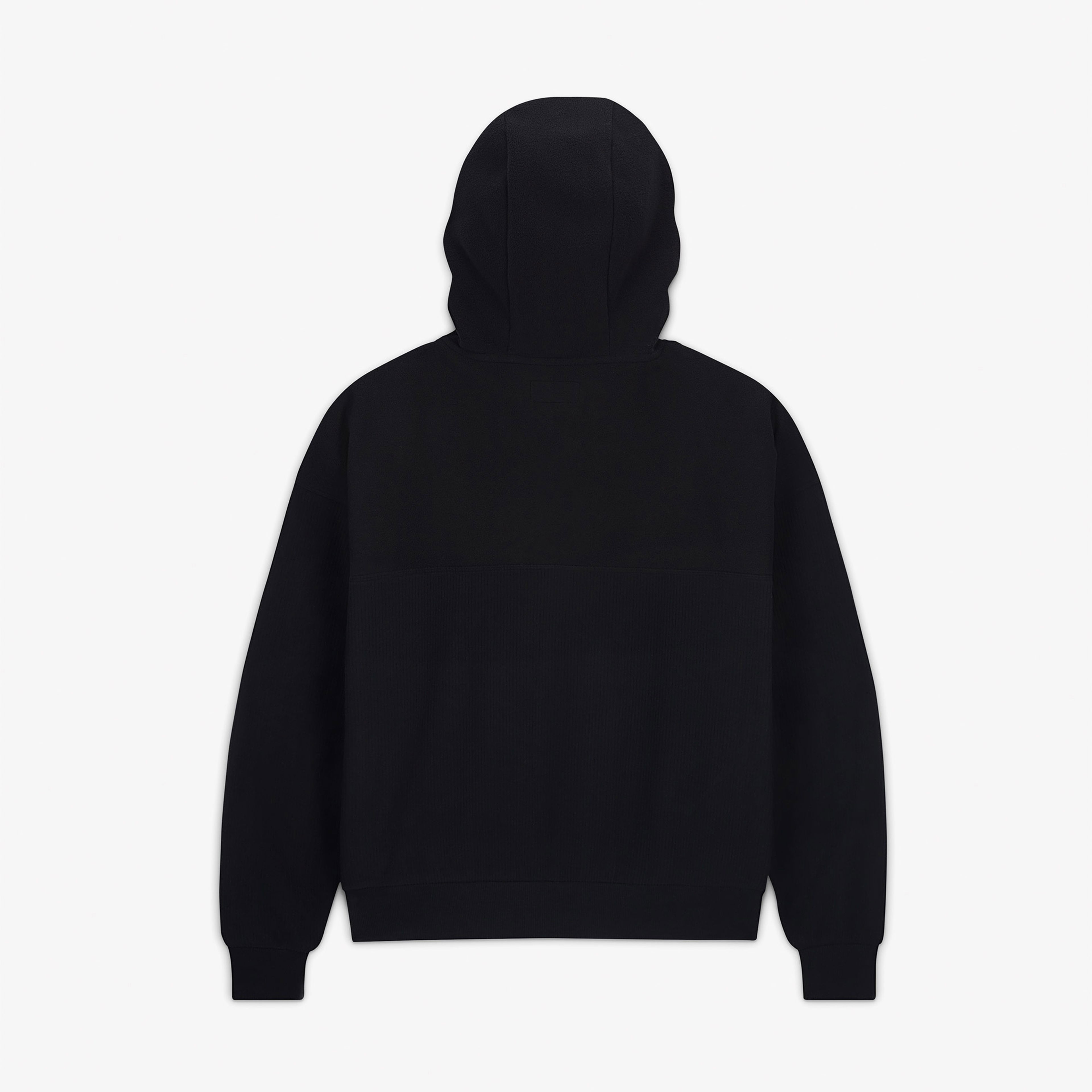 Converse Classic Kadın Siyah Yarım Fermuarlı Hoodie