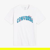 Converse Classic Erkek Baskılı Beyaz T-Shirt