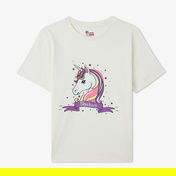 Skechers Graphic Çocuk Beyaz T-Shirt