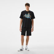 Karl Kani Woven Signature Airbush Amor Erkek Siyah T-Shirt