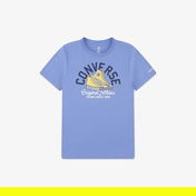Converse Retro Remix Çocuk Mavi T-Shirt