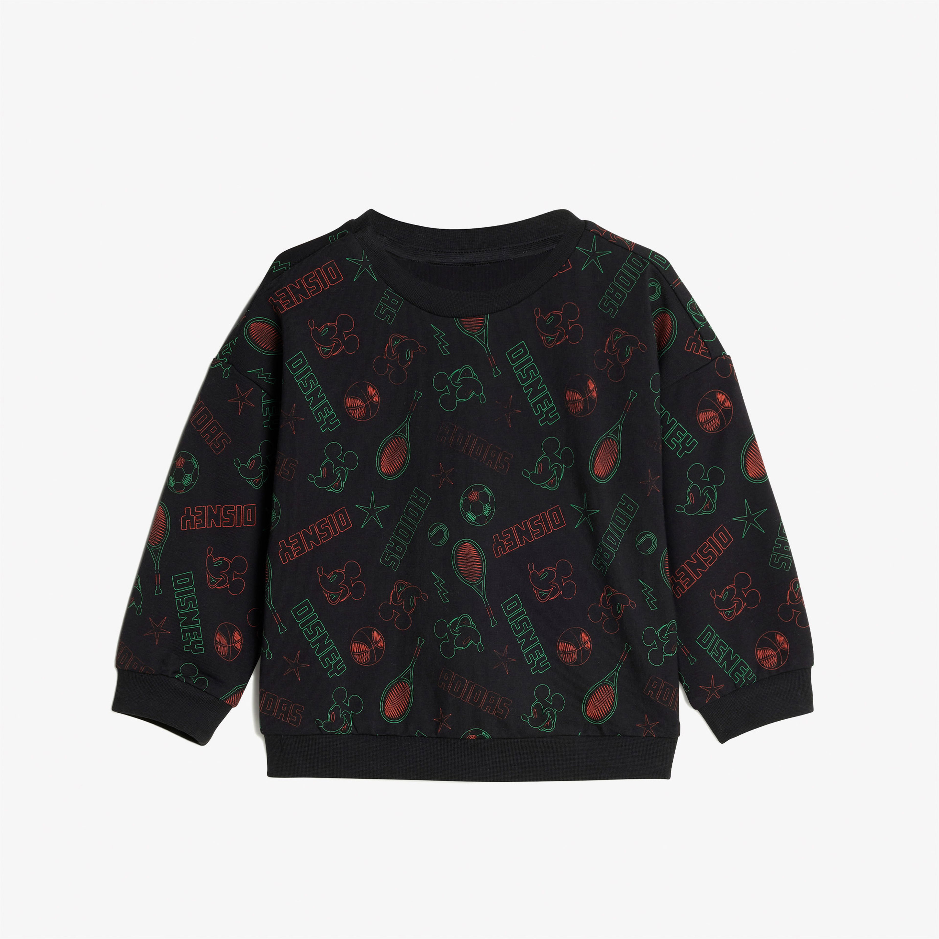 adidas Disney Mickey Mouse Çocuk Siyah Eşofman Takımı