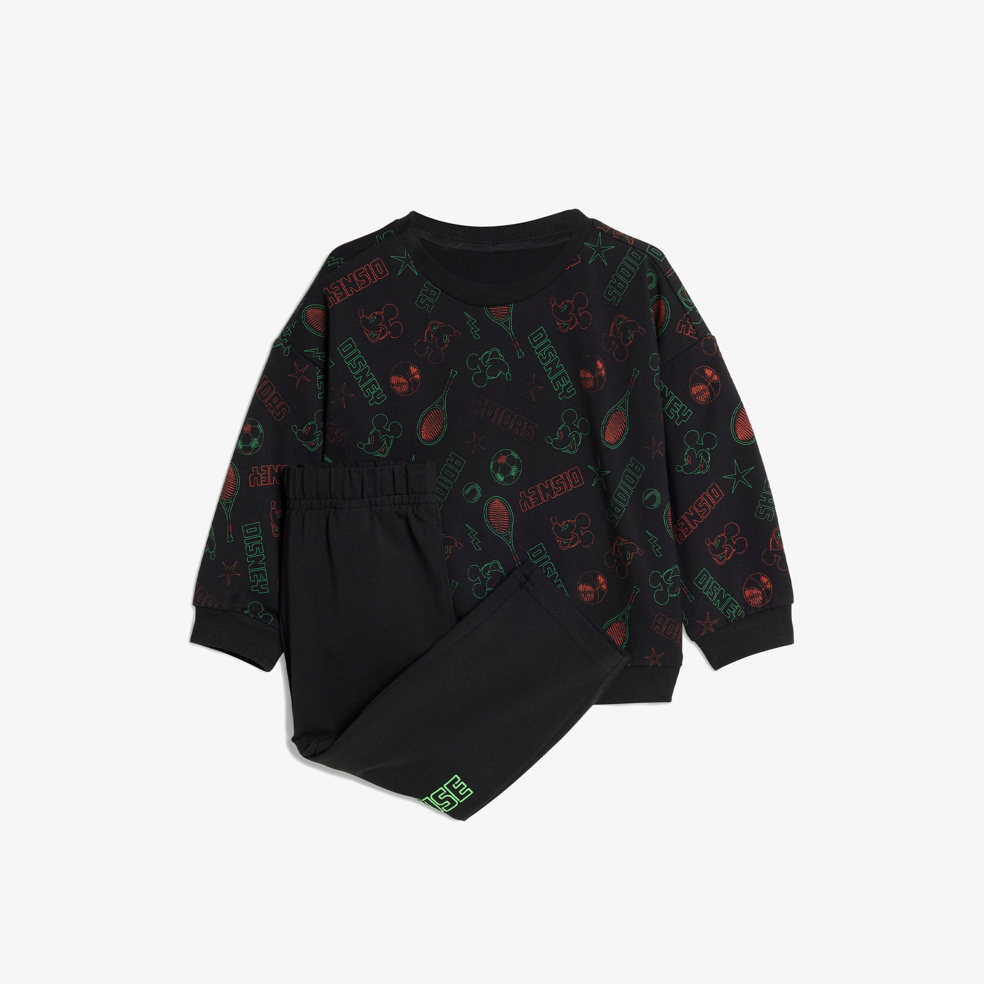adidas Disney Mickey Mouse Çocuk Siyah Eşofman Takımı