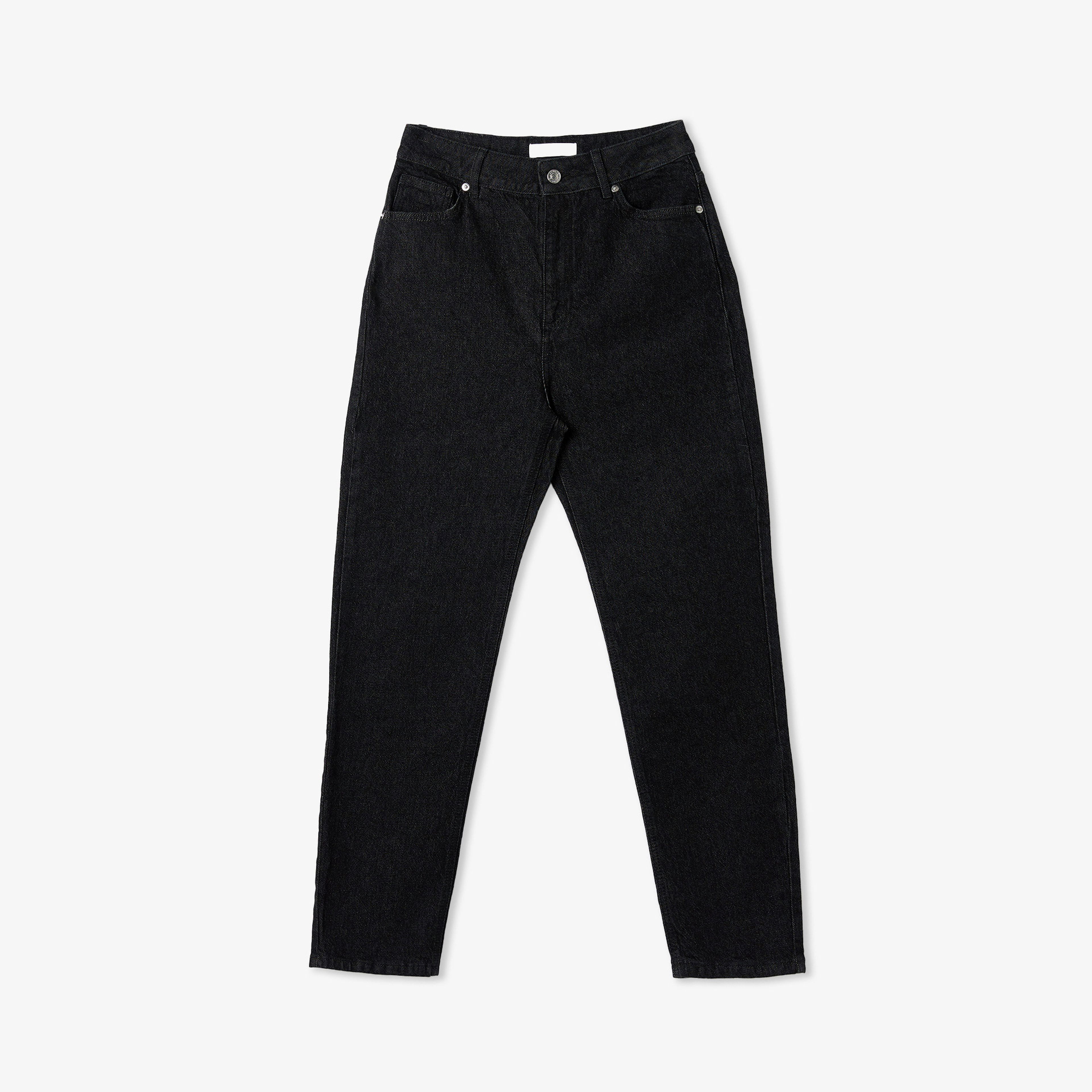 Lacoste Kadın Regular Fit Denim Siyah Pantolon